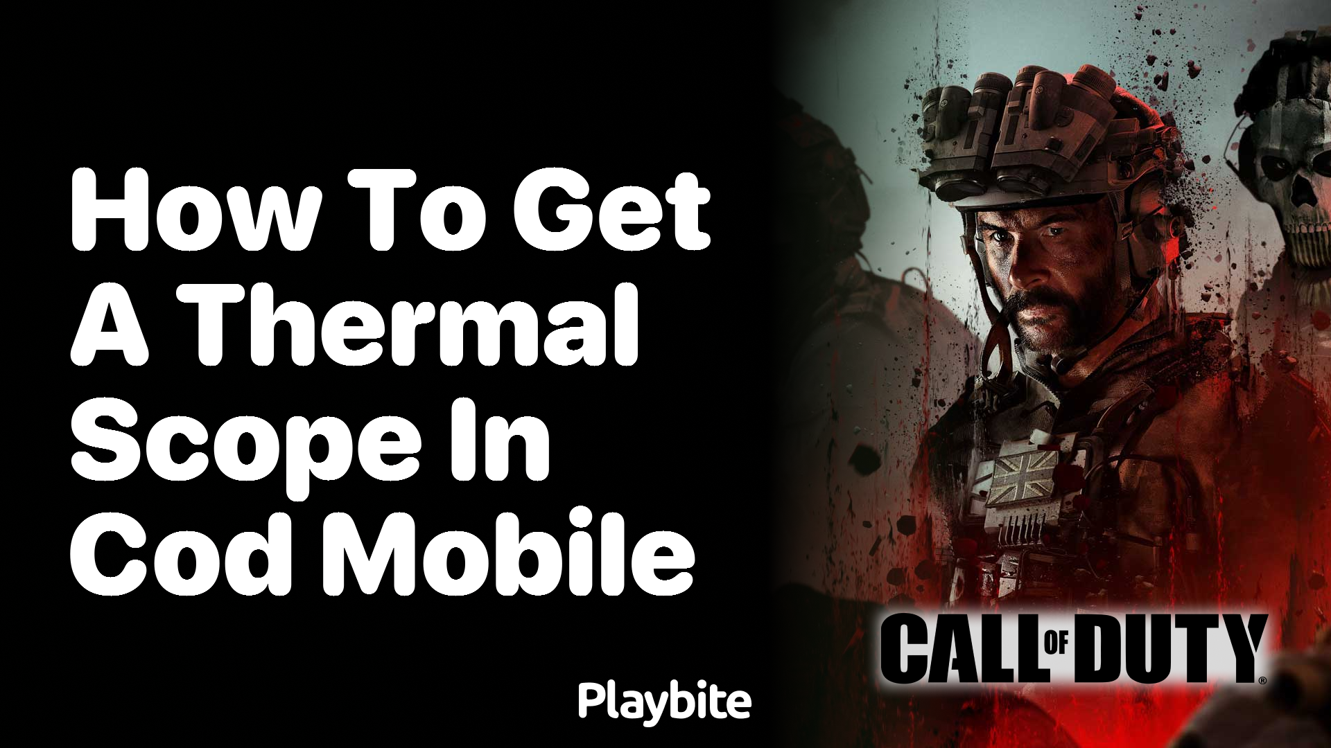 How to Get a Thermal Scope in COD Mobile