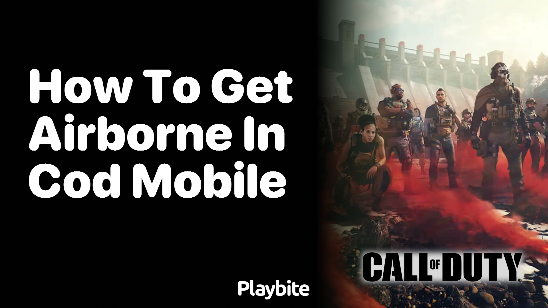 How to Get Airborne in COD Mobile