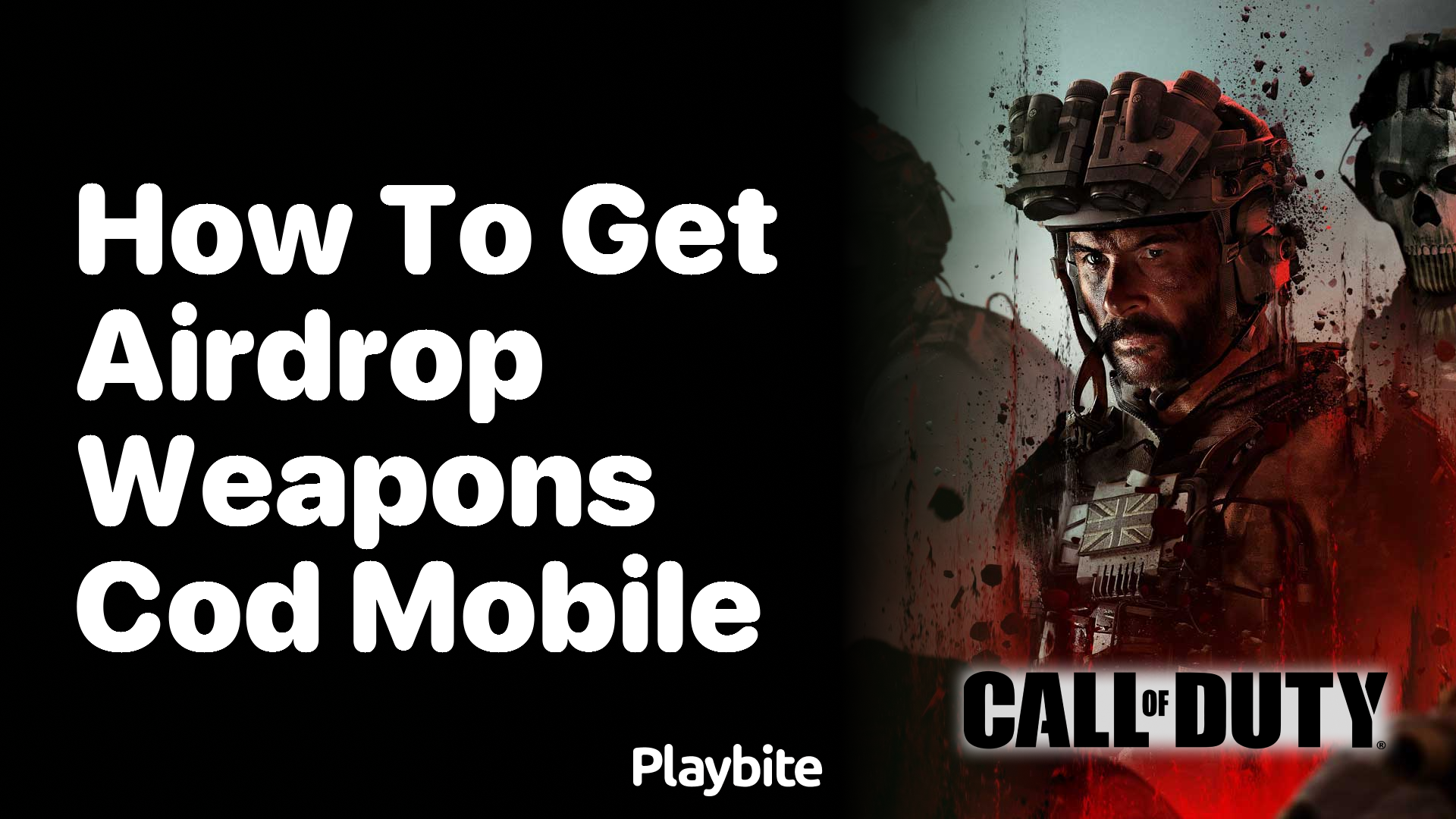 How to Get Airdrop Weapons in COD Mobile