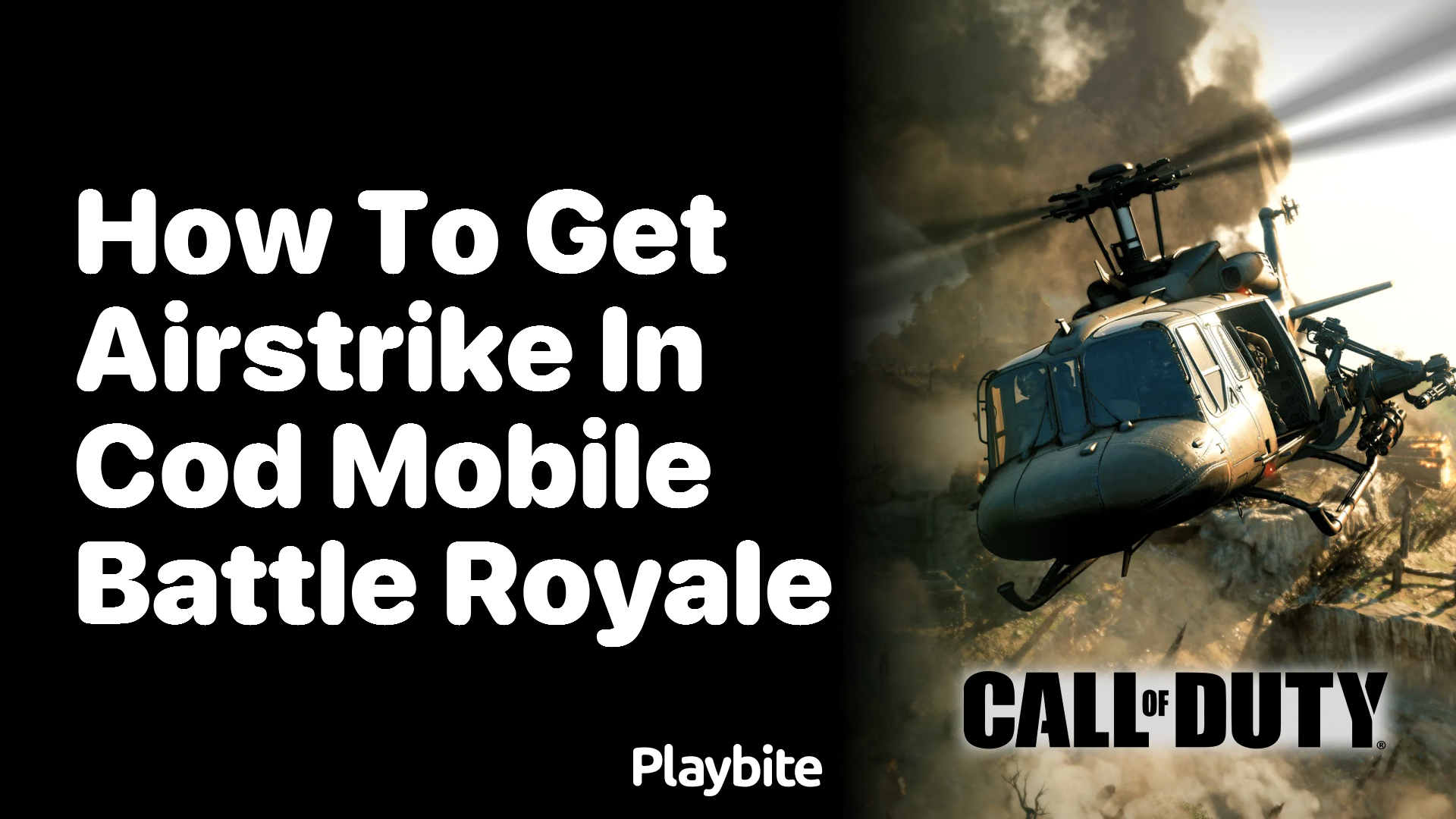 How to Get Airstrike in COD Mobile Battle Royale