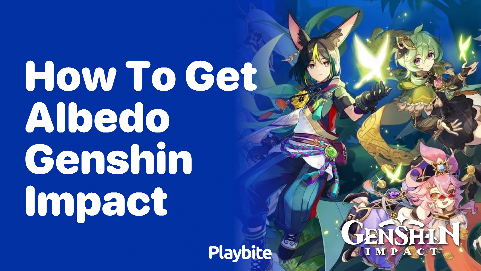 How to Get Albedo in Genshin Impact
