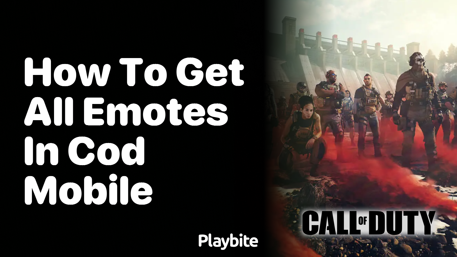 How to Get All Emotes in COD Mobile