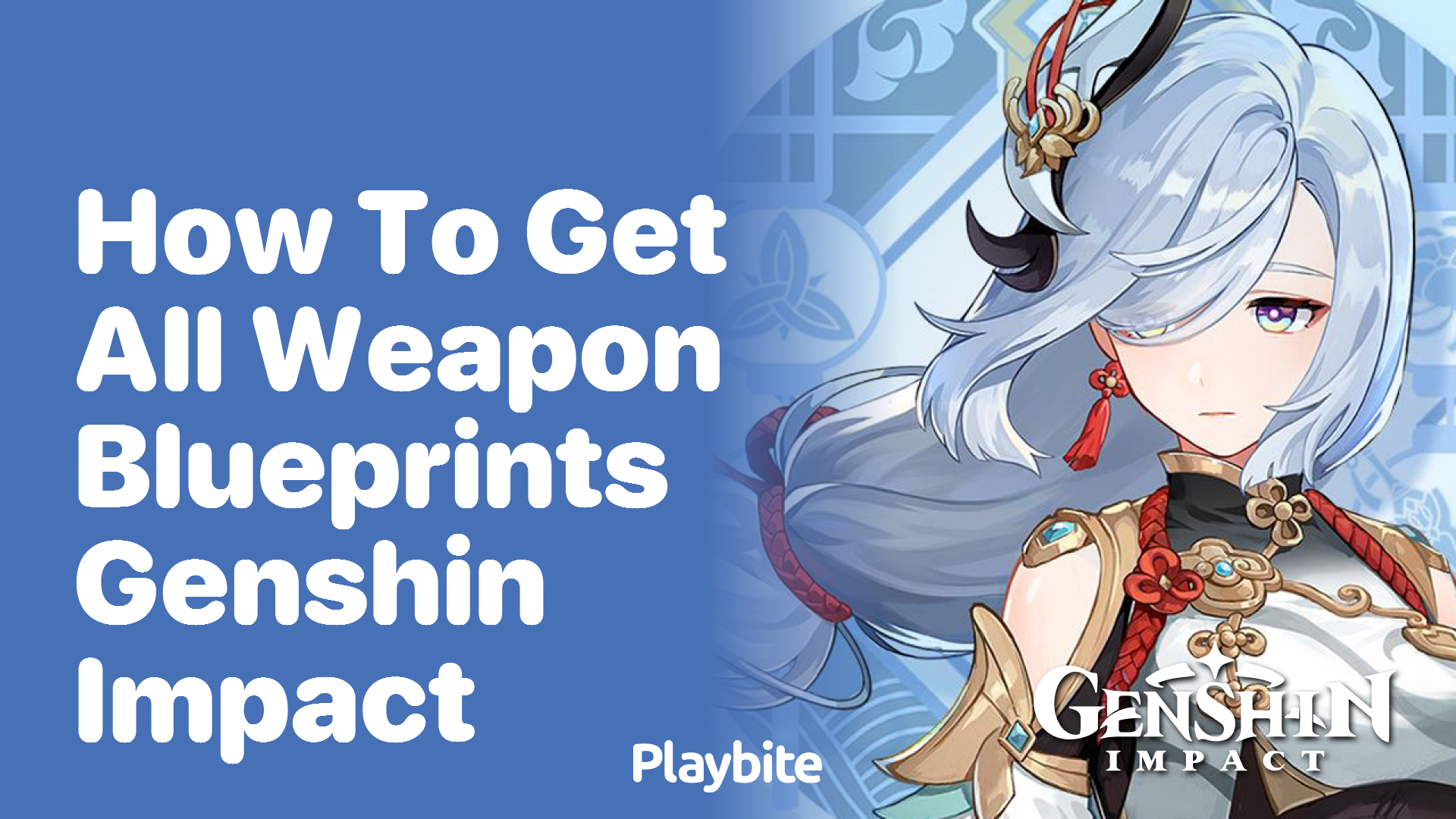 How to Get All Weapon Blueprints in Genshin Impact