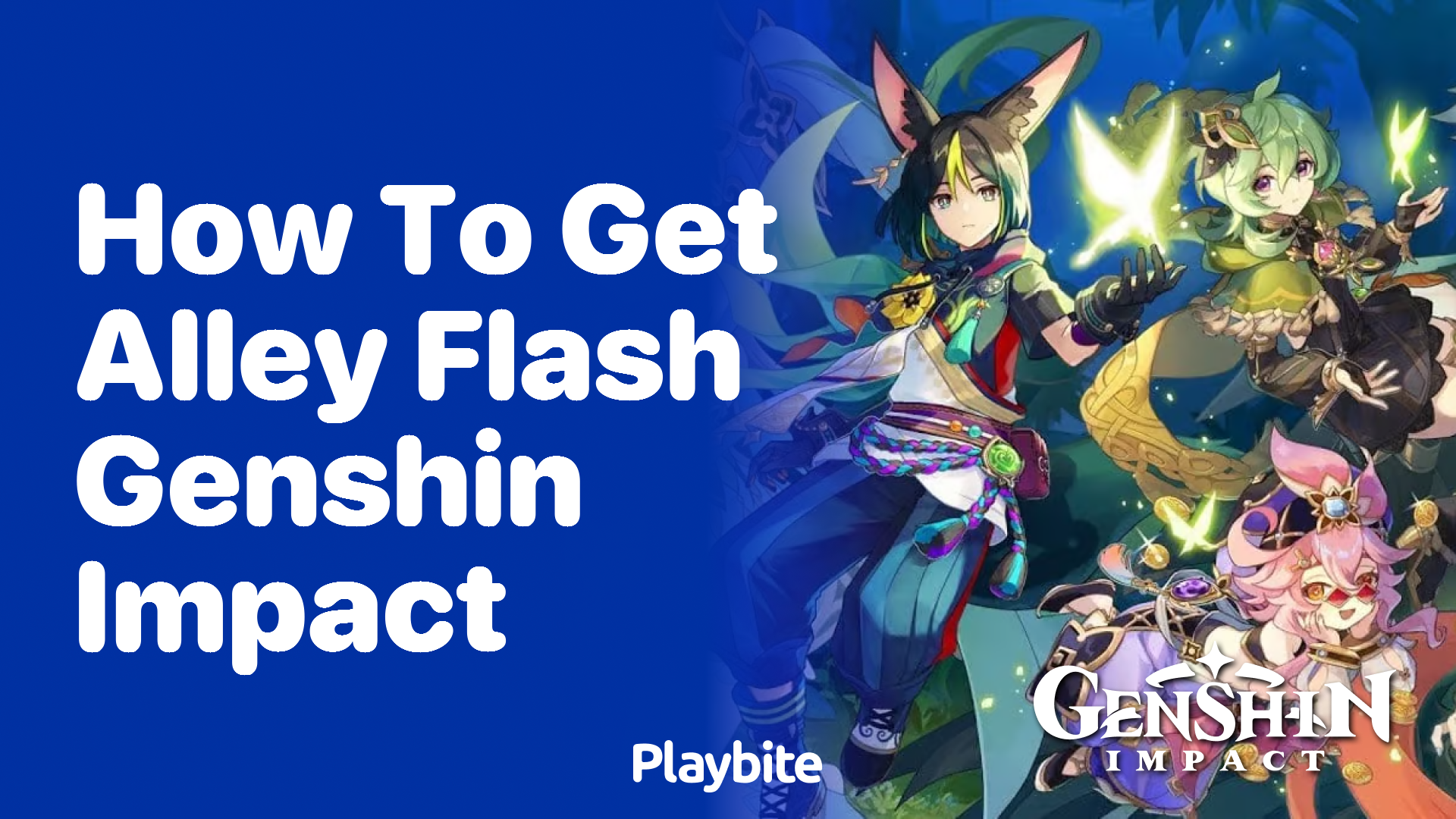 How to Get Alley Flash in Genshin Impact