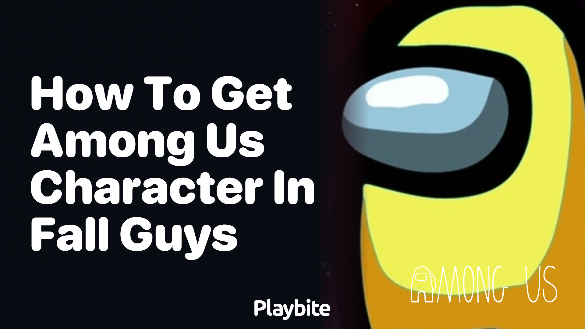 How to Get an Among Us Character in Fall Guys