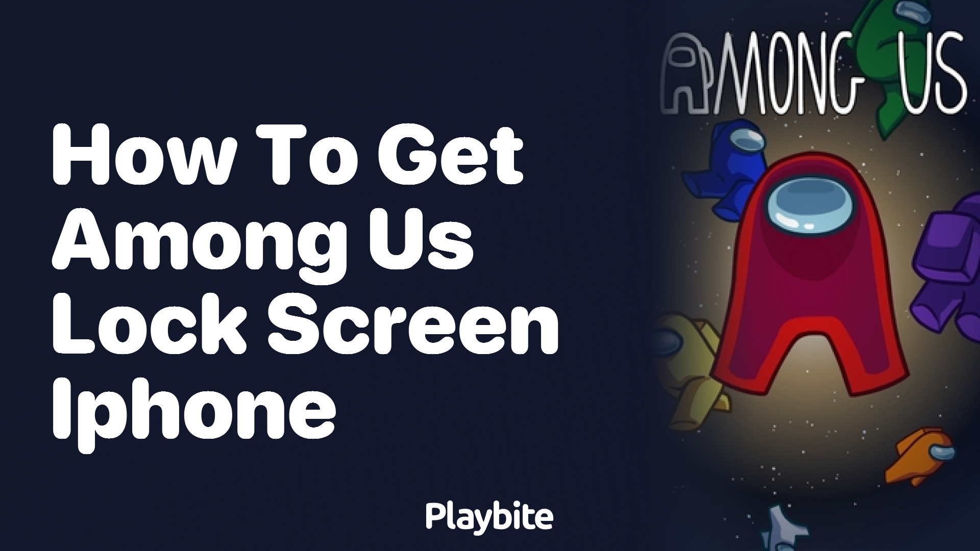 How to Get Among Us Lock Screen on Your iPhone