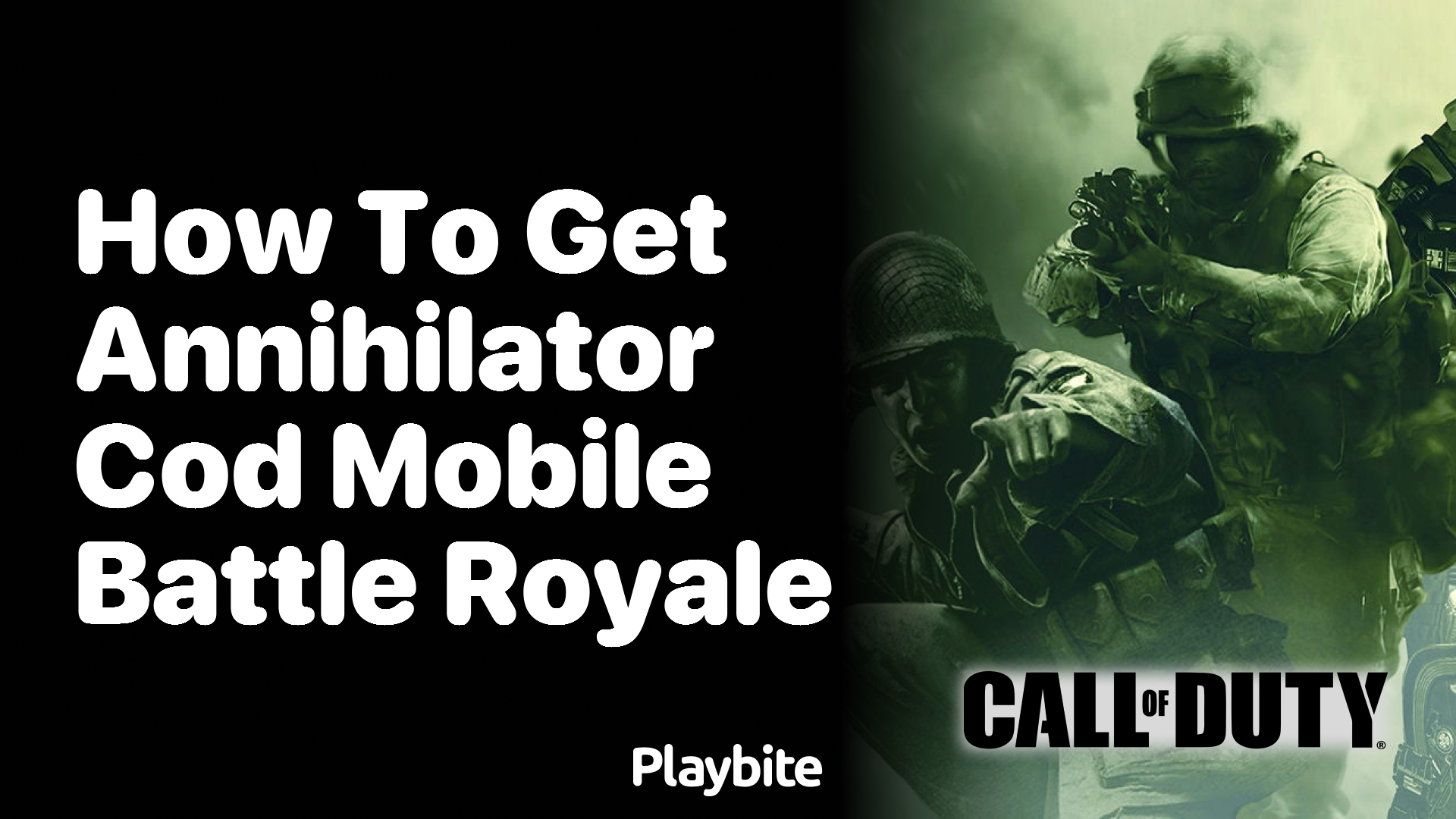 How to Get the Annihilator in COD Mobile Battle Royale