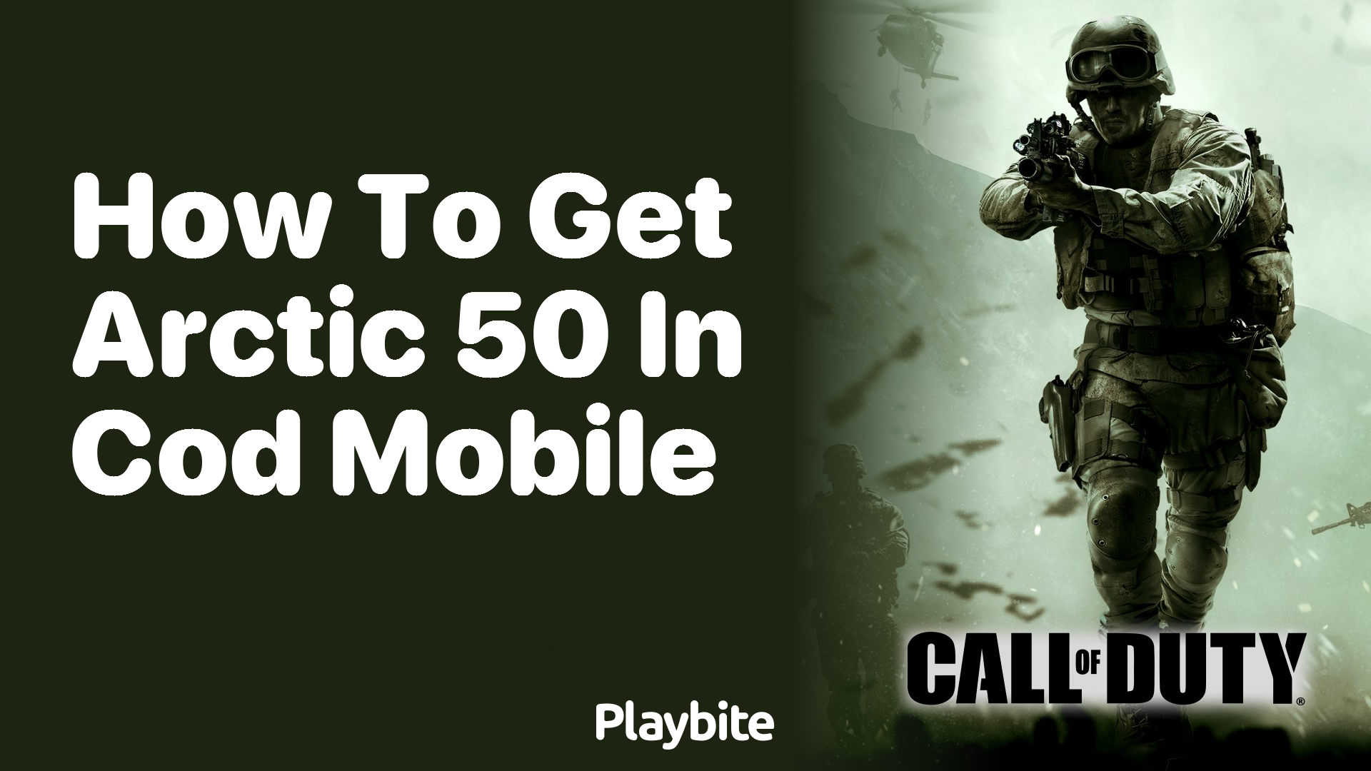 How to Get the Arctic 50 in COD Mobile
