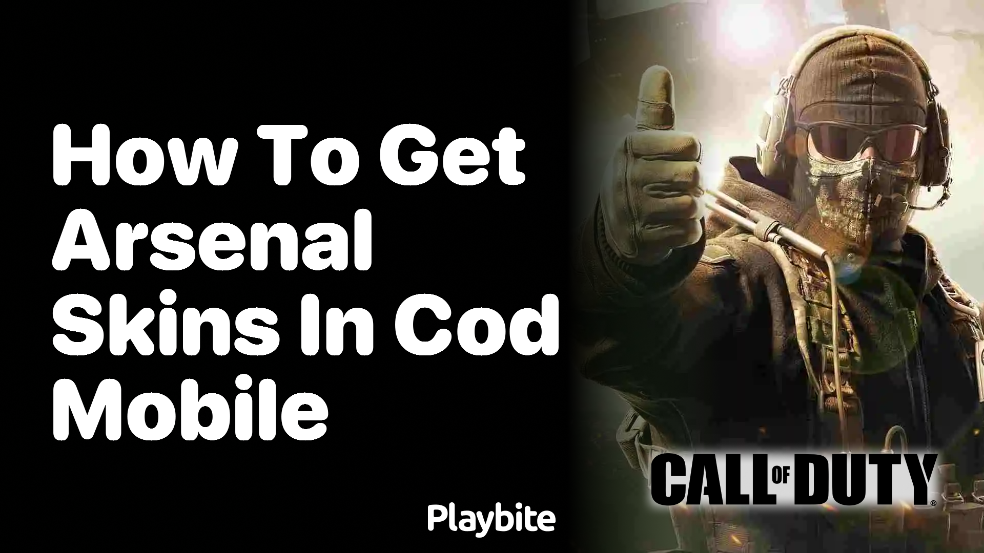 How to Get Arsenal Skins in COD Mobile