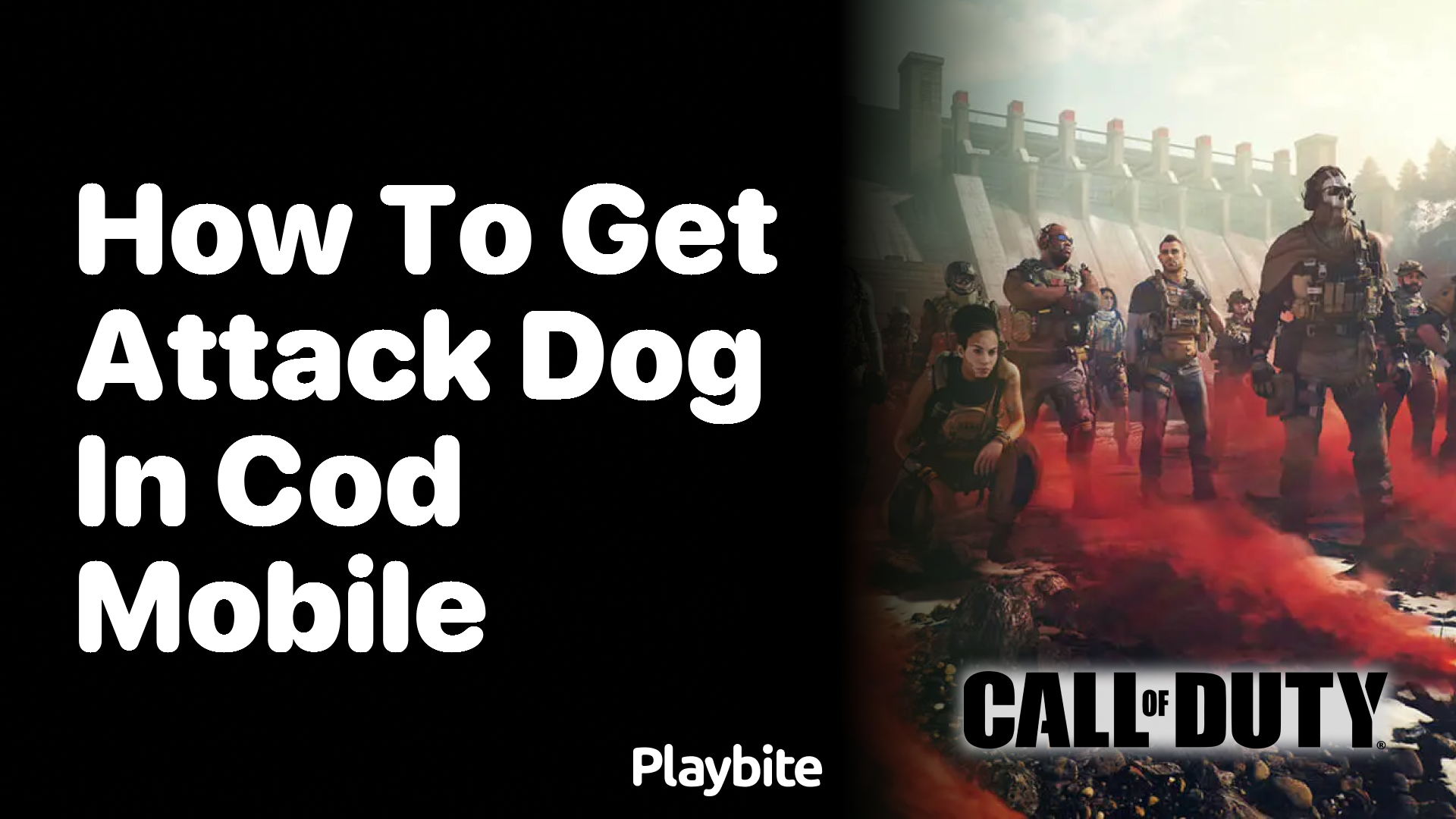 How to Get an Attack Dog in COD Mobile