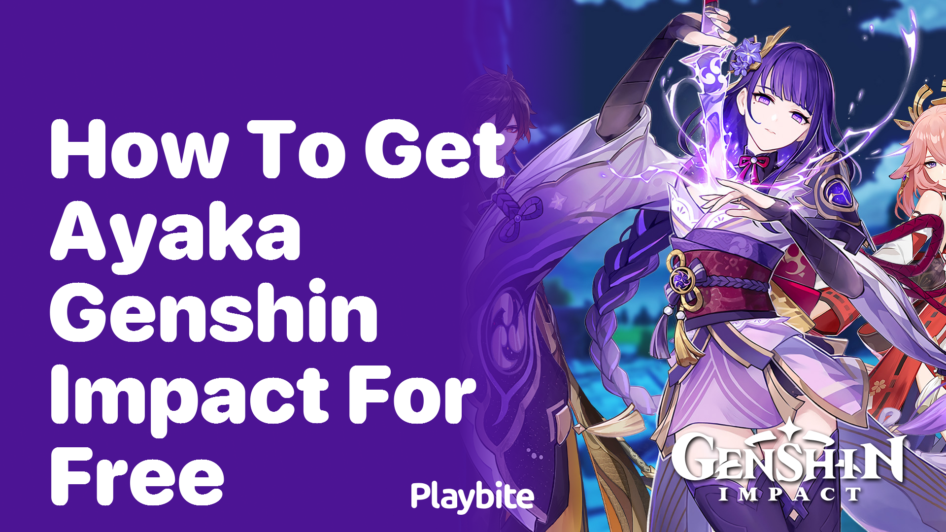 How to Get Ayaka in Genshin Impact for Free