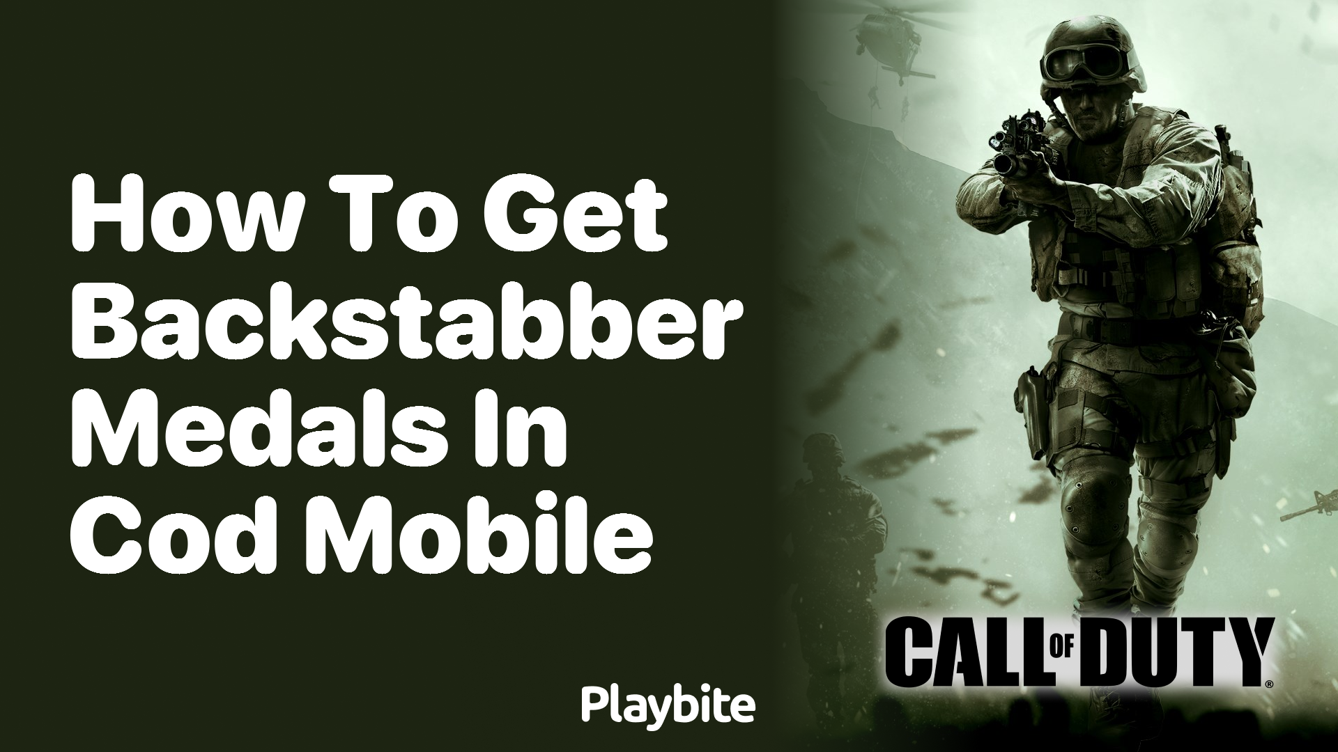 How to Get Backstabber Medals in COD Mobile