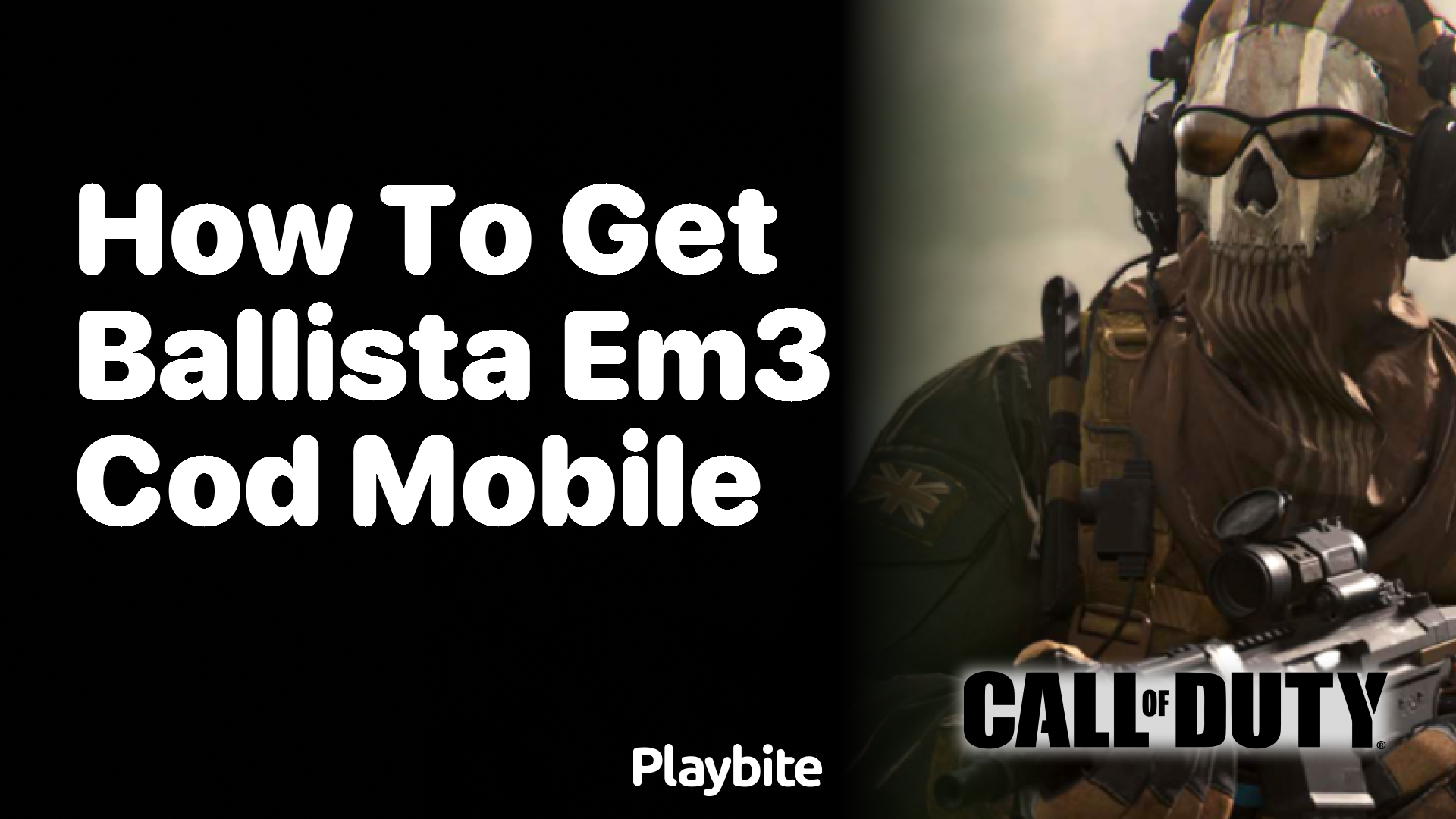 How to Get the Ballista EM3 in COD Mobile