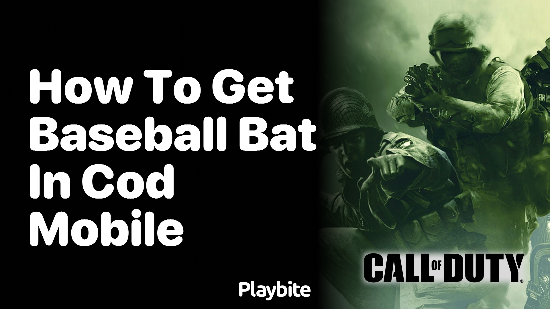 How to Get a Baseball Bat in COD Mobile