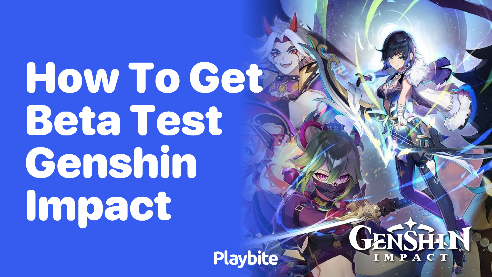 How to Get Beta Test Opportunities for Genshin Impact
