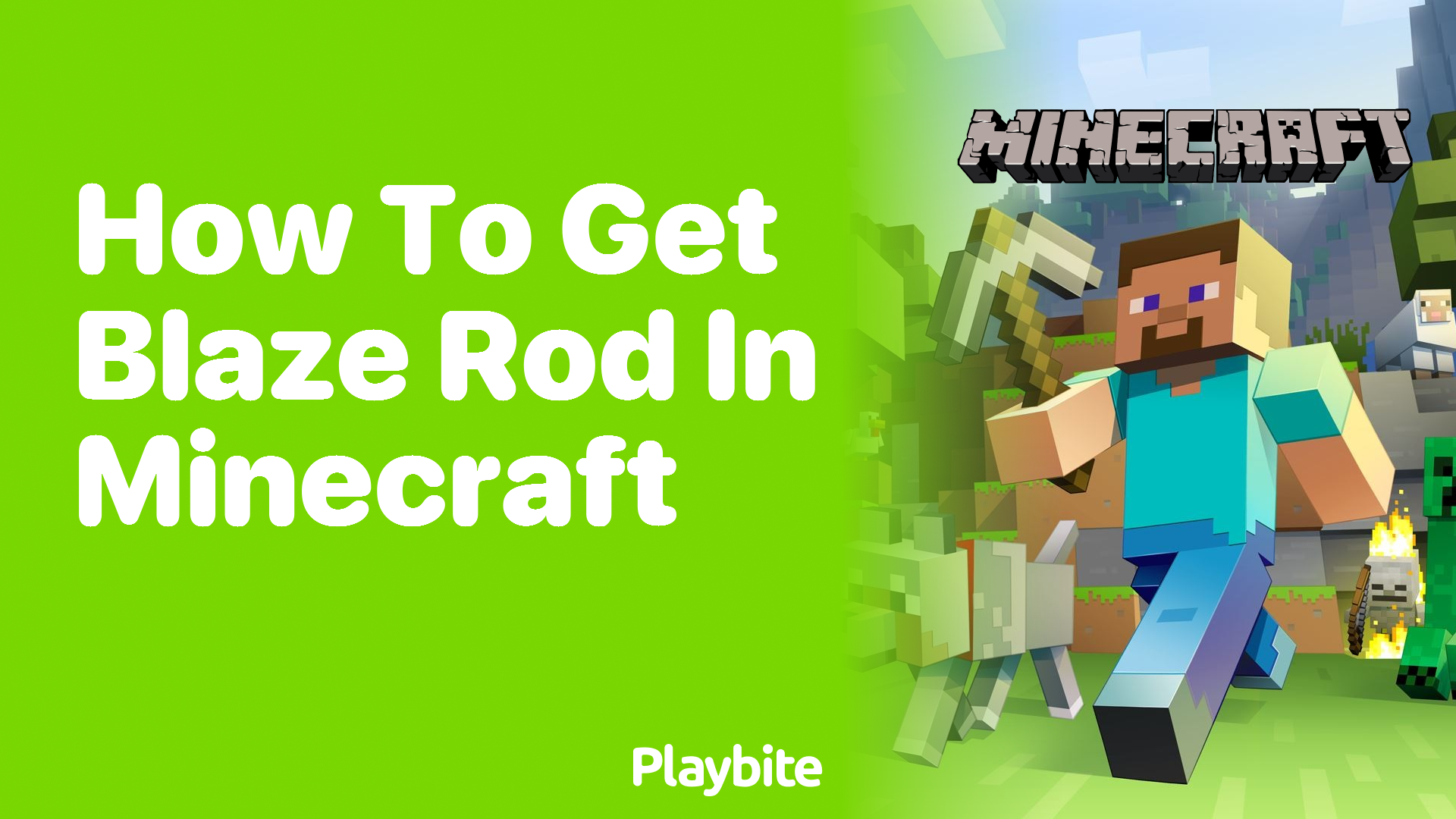 How to Get Blaze Rod in Minecraft Playbite