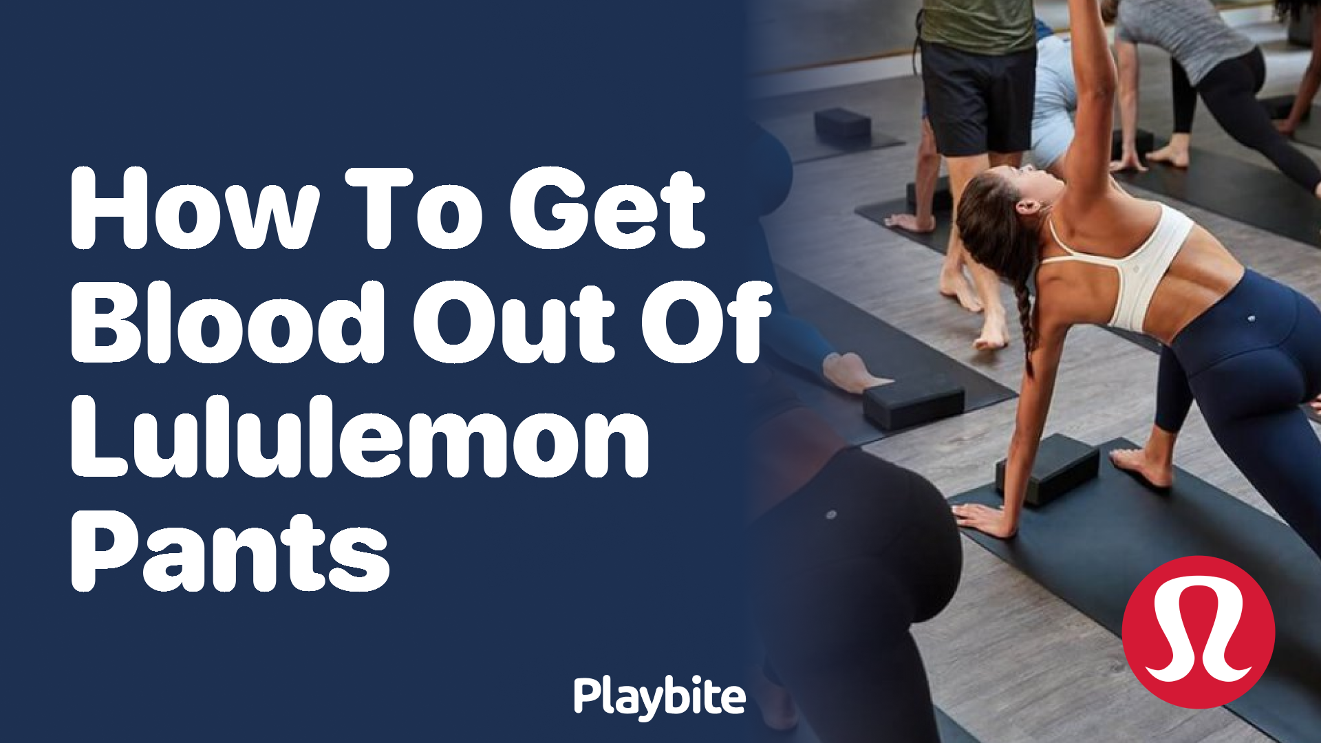 How to Get Blood Out of Lululemon Pants
