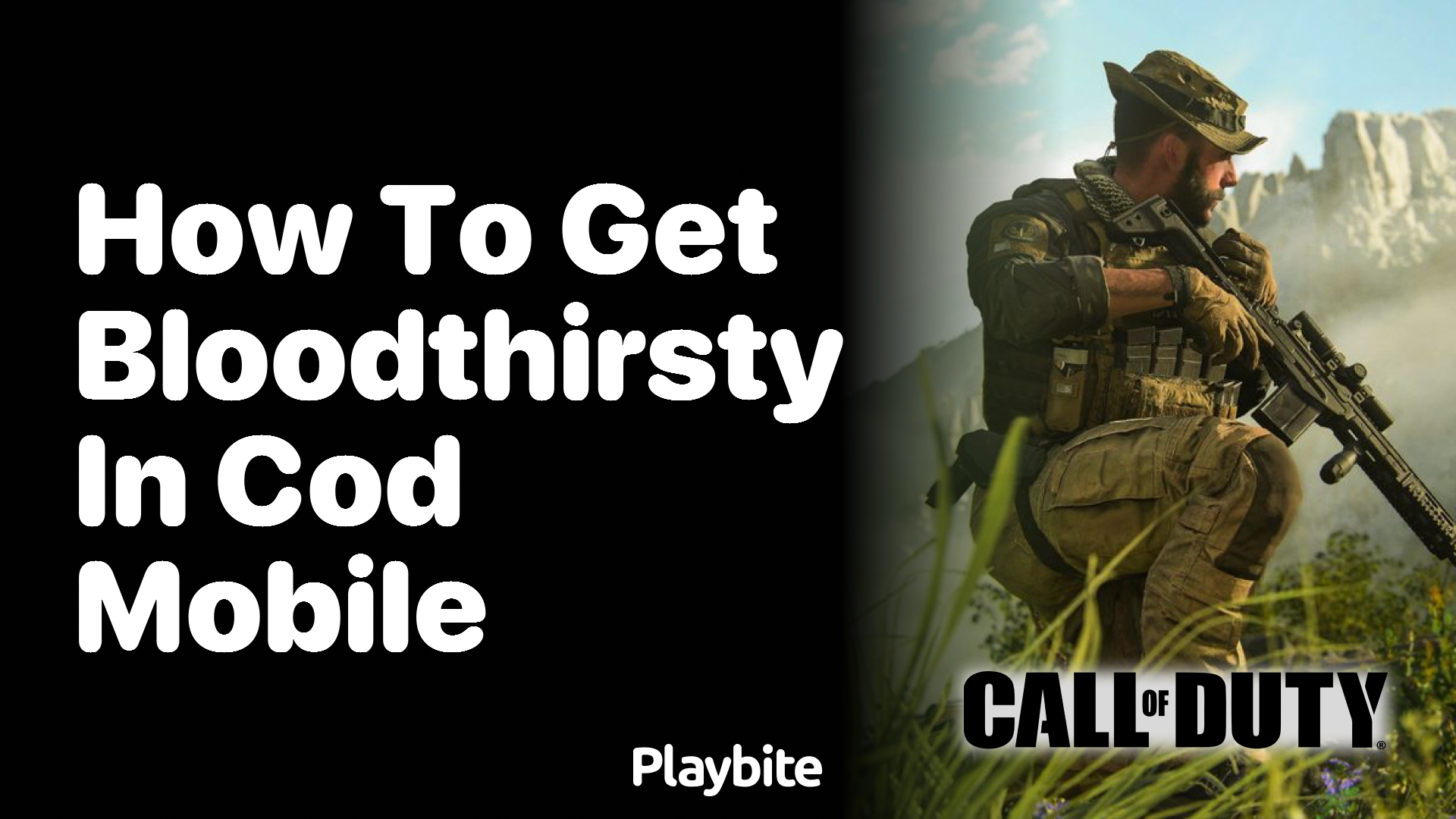 How to Get Bloodthirsty in COD Mobile
