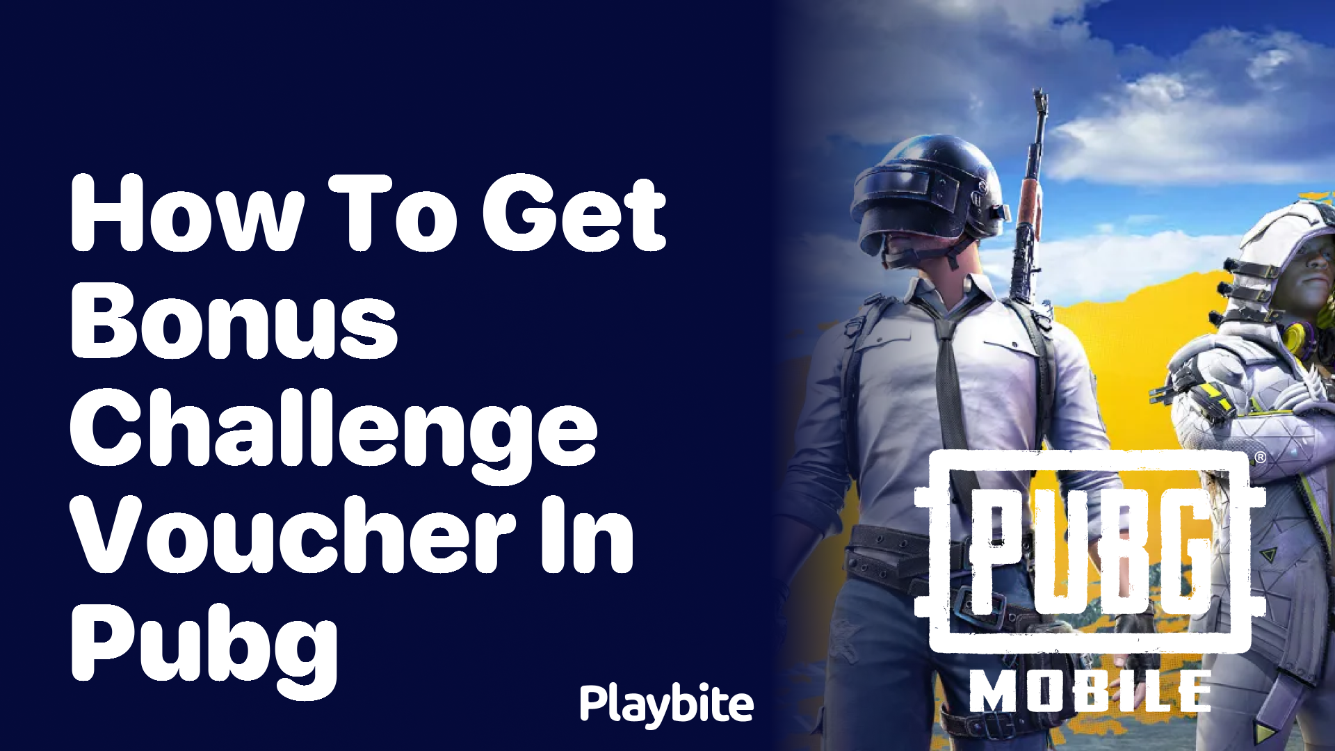 How to Get Bonus Challenge Voucher in PUBG Mobile
