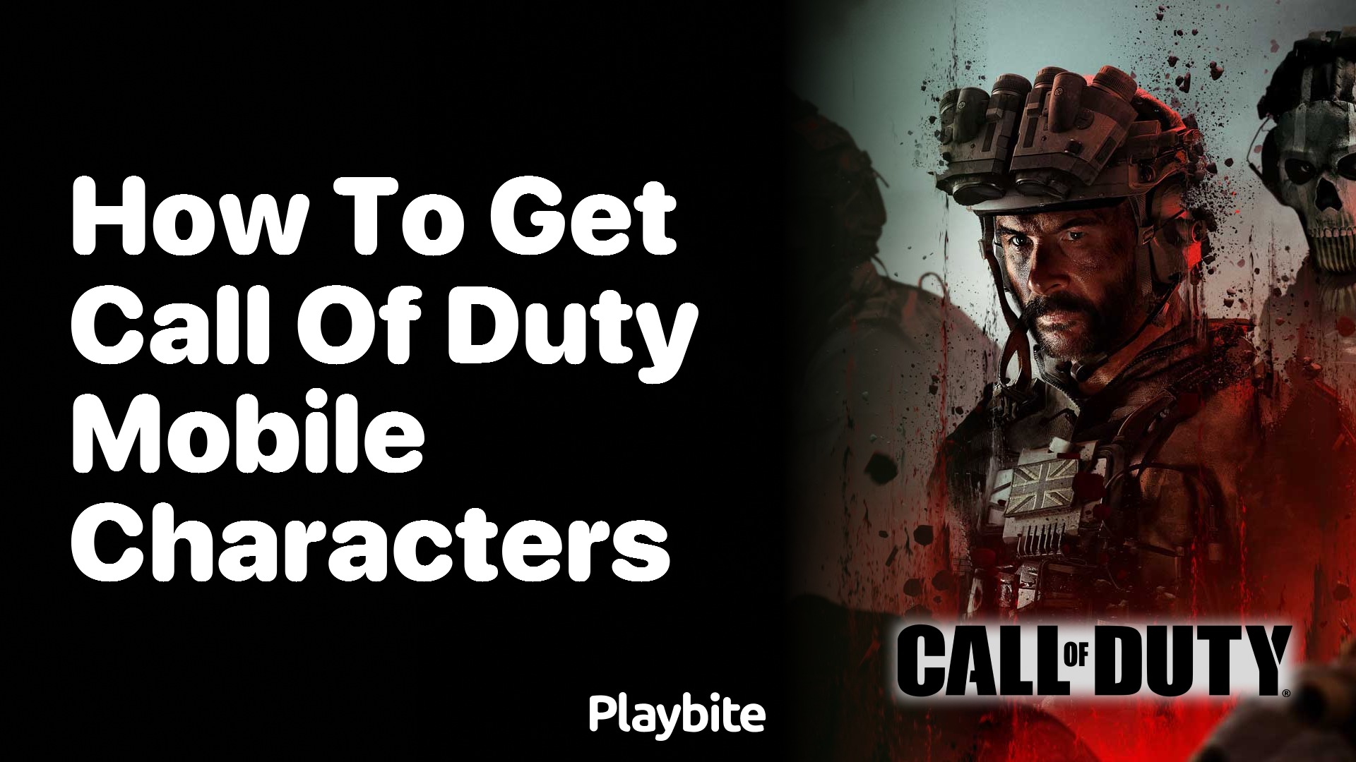 How to Get Call of Duty Mobile Characters