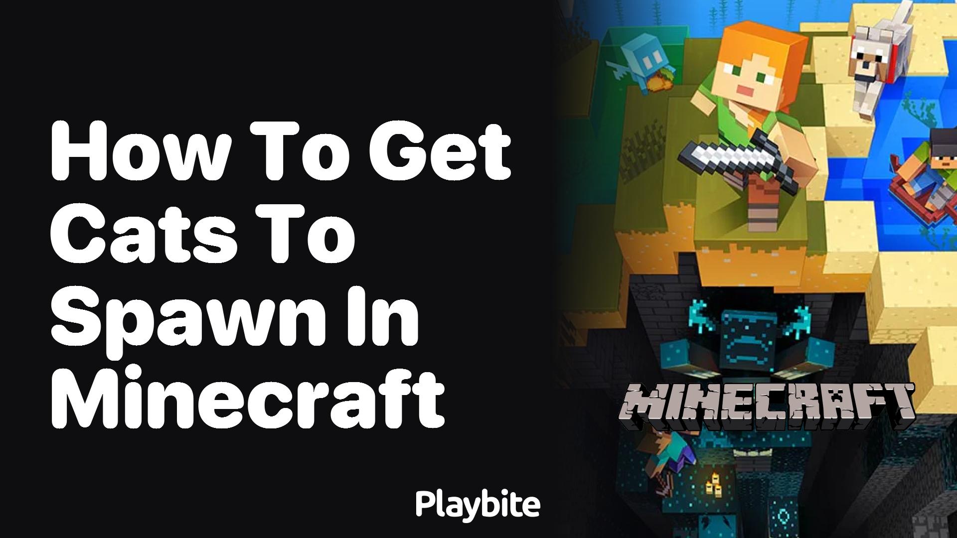 How to Get Cats to Spawn in Minecraft