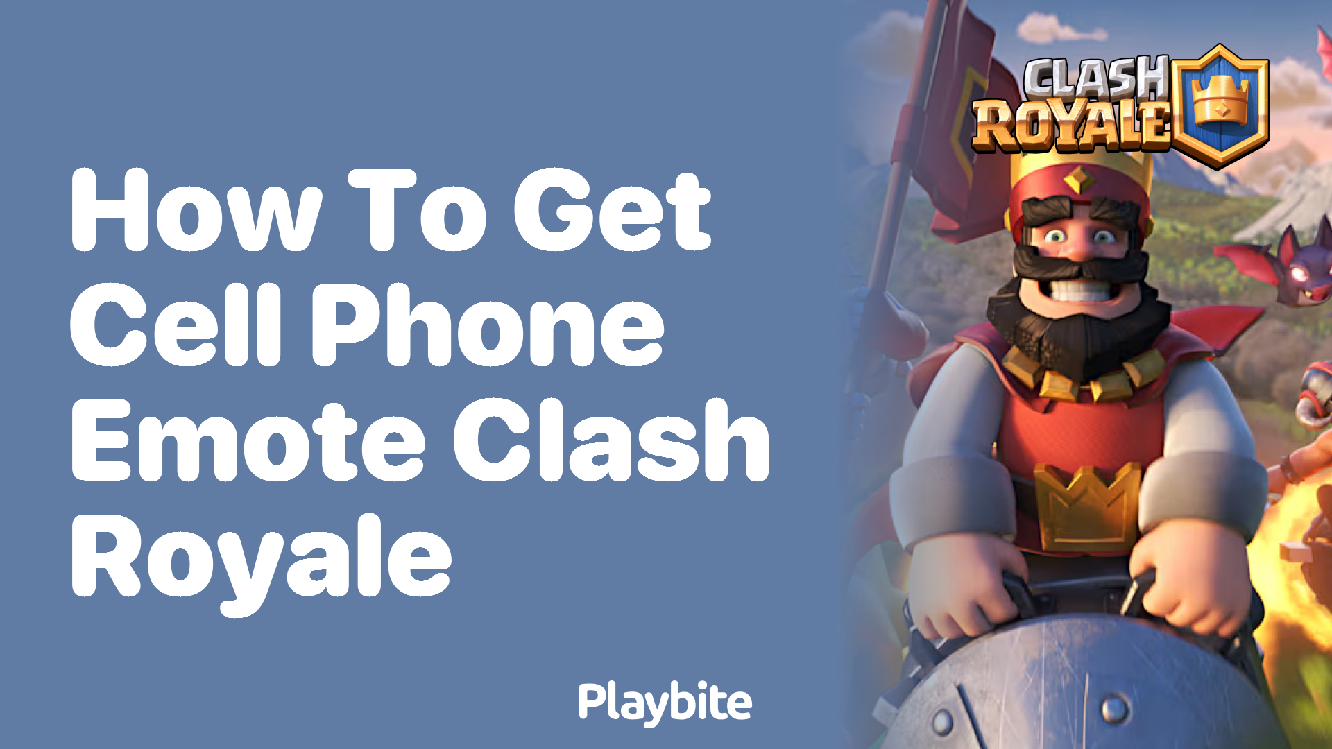 How to Get the Cell Phone Emote in Clash Royale
