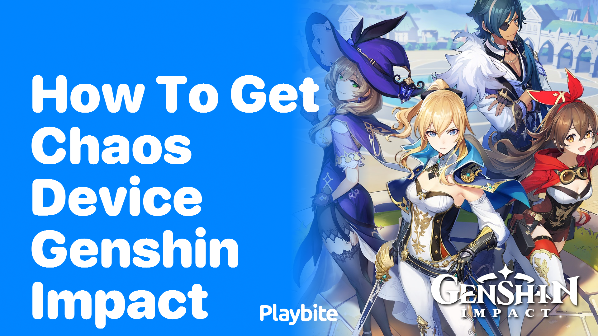 How to Get a Chaos Device in Genshin Impact