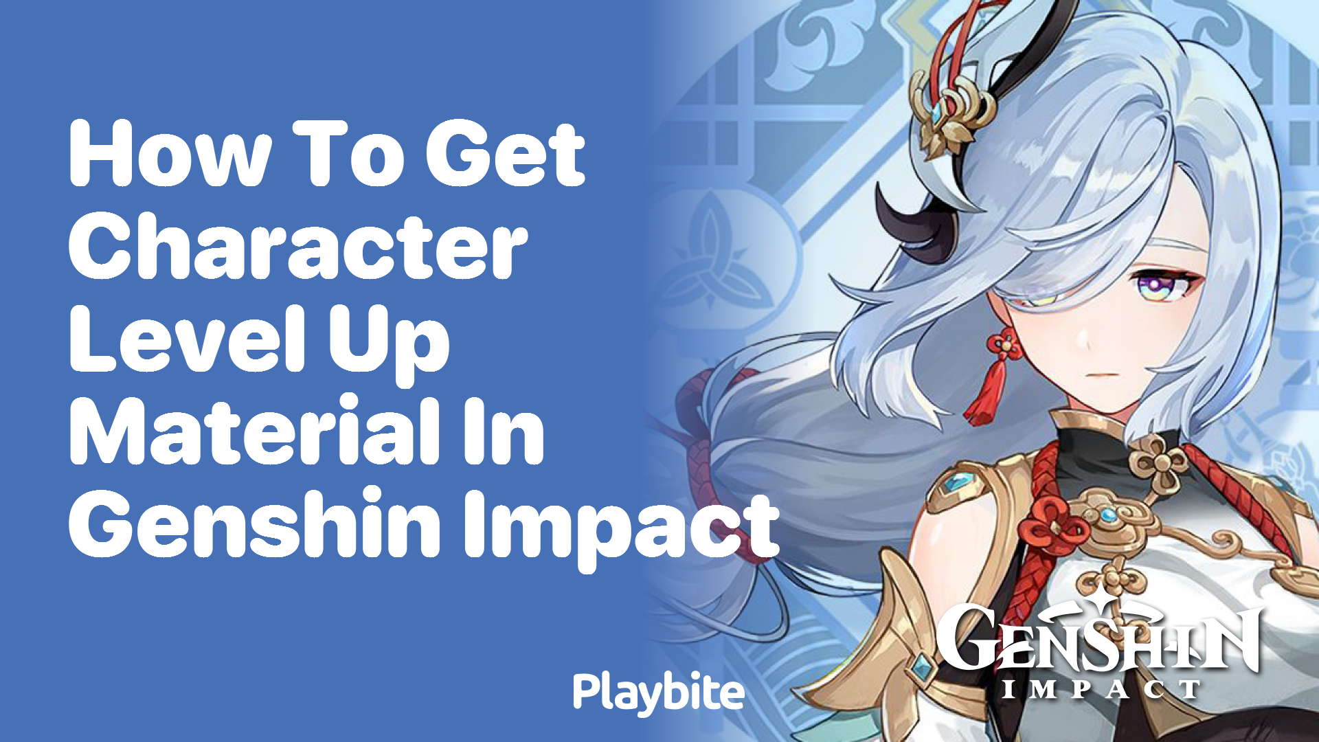 How to Get Character Level Up Material in Genshin Impact