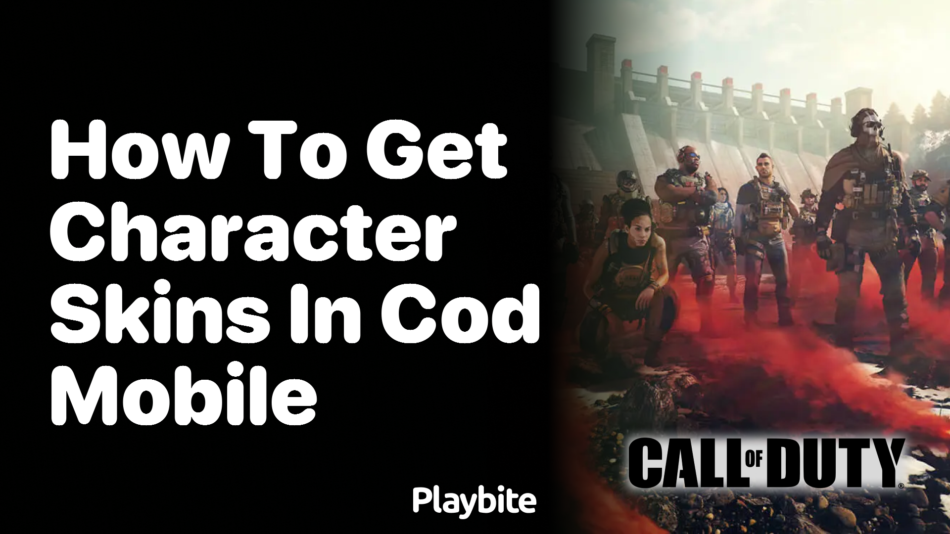 How to Get Character Skins in CoD Mobile