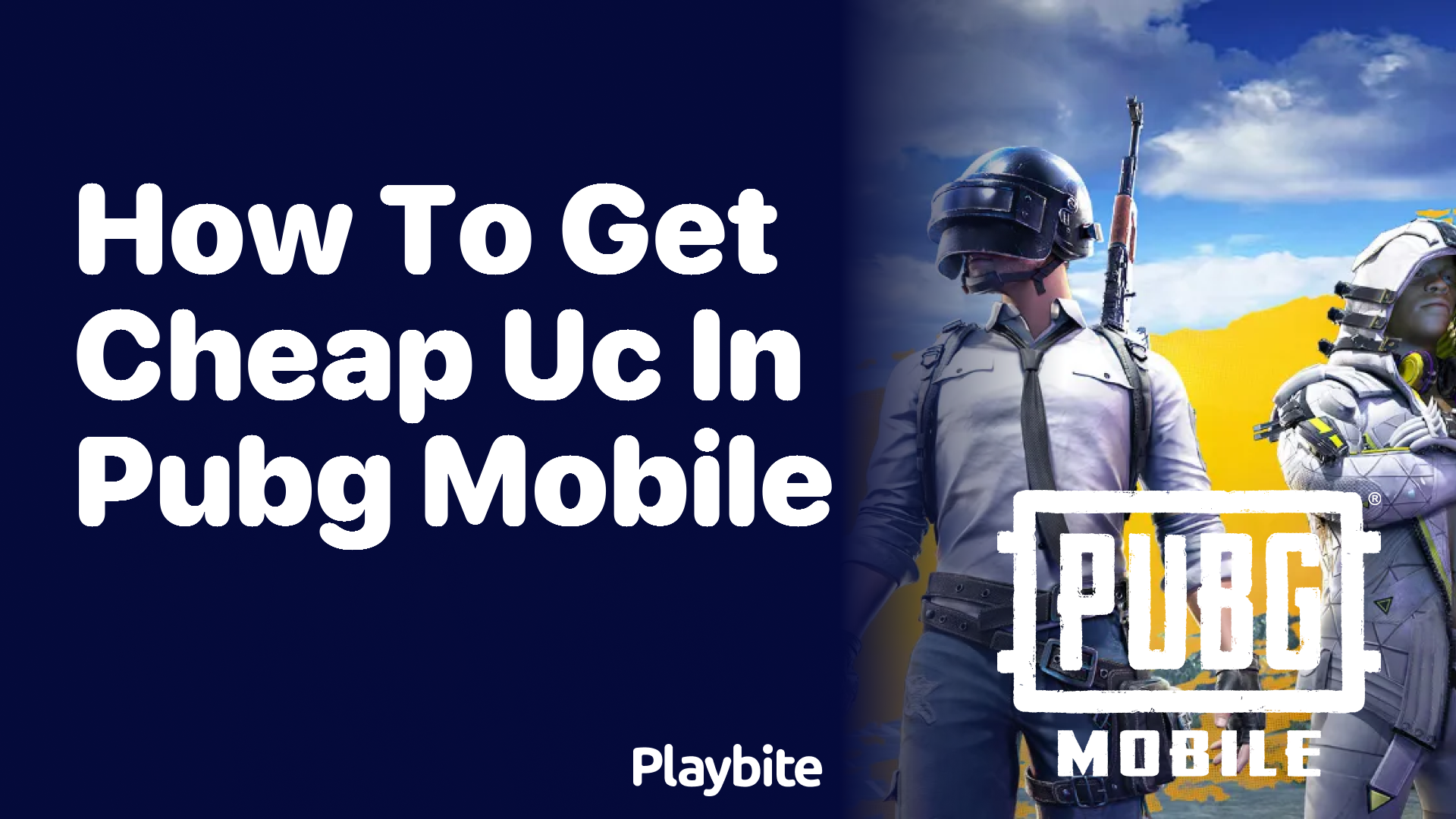How to Get Cheap UC in PUBG Mobile
