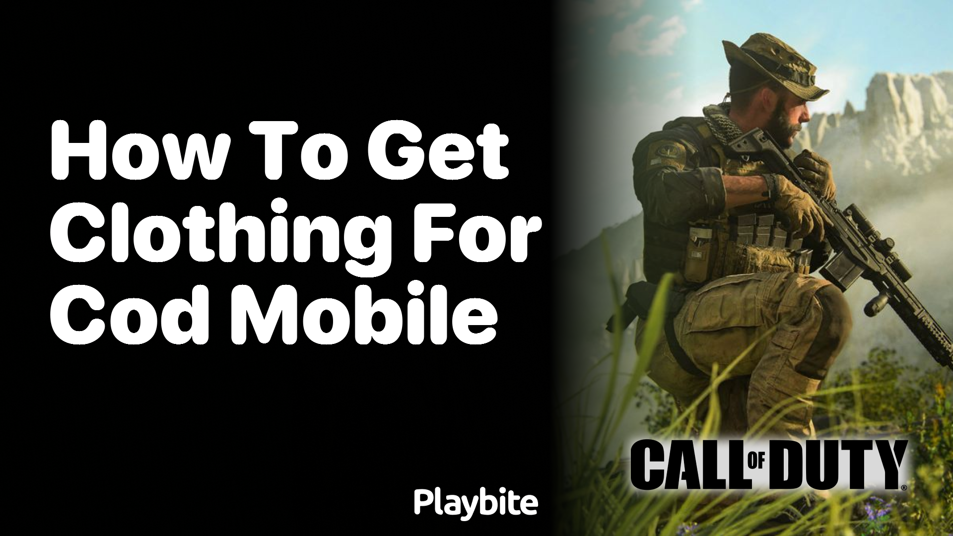 How to Get Clothing for COD Mobile
