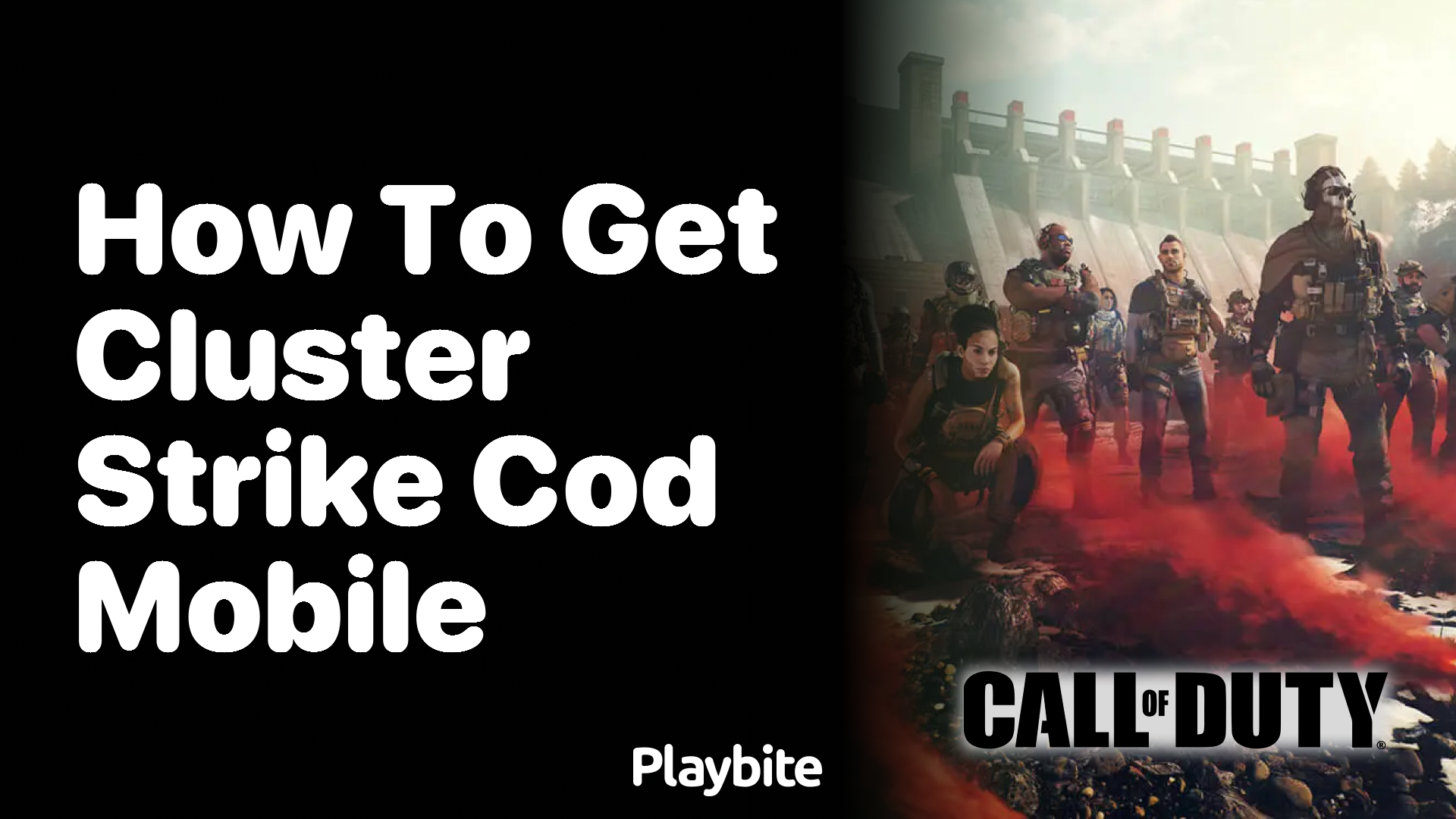 How to Get a Cluster Strike in COD Mobile?