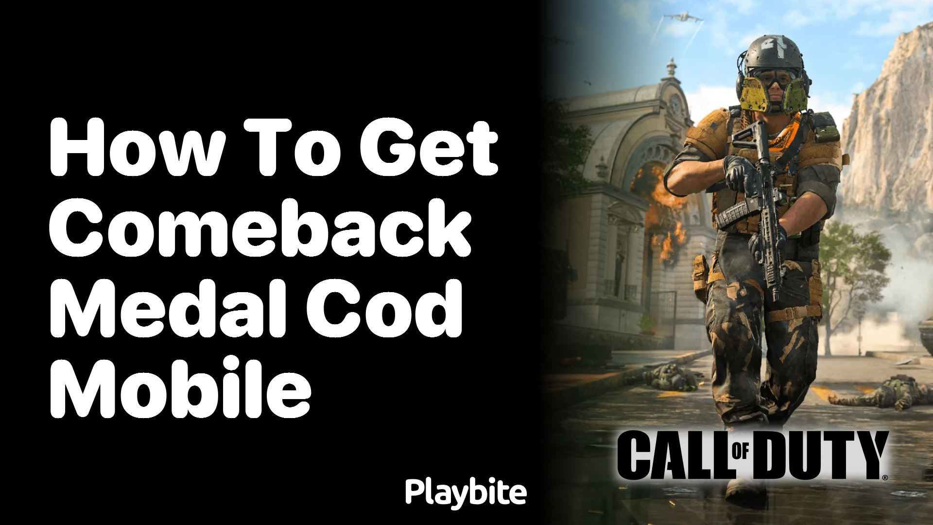 Getting the Comeback Medal in COD Mobile: What You Need to Know