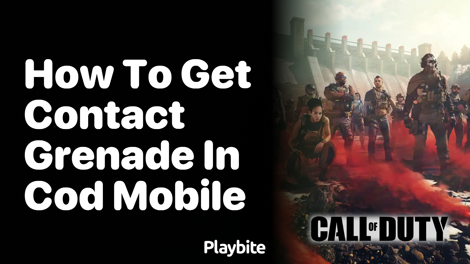 How to Get Contact Grenade in CoD Mobile