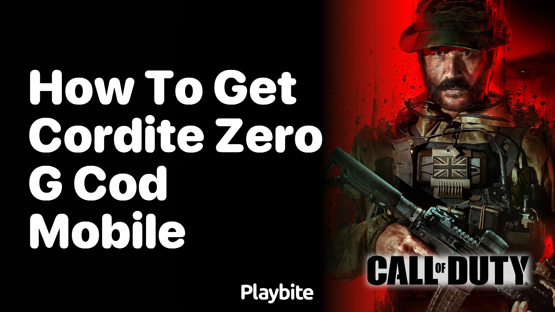 How to Get the Cordite Zero G in CoD Mobile