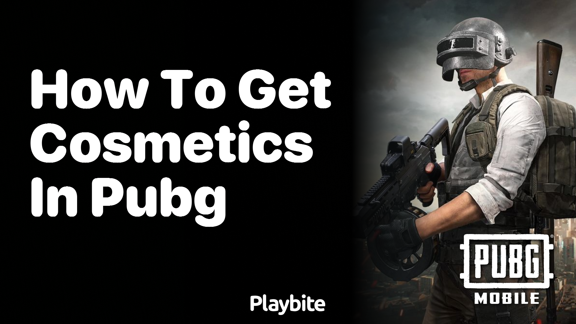 How to Get Cosmetics in PUBG Mobile