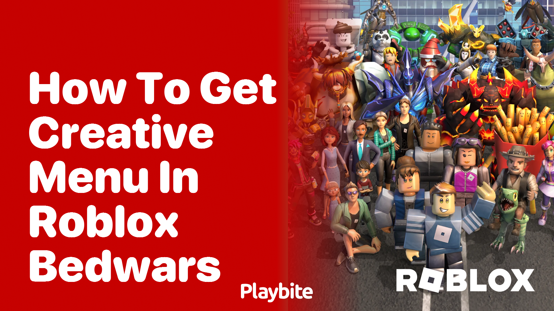 How to Get the Creative Menu in Roblox Bedwars