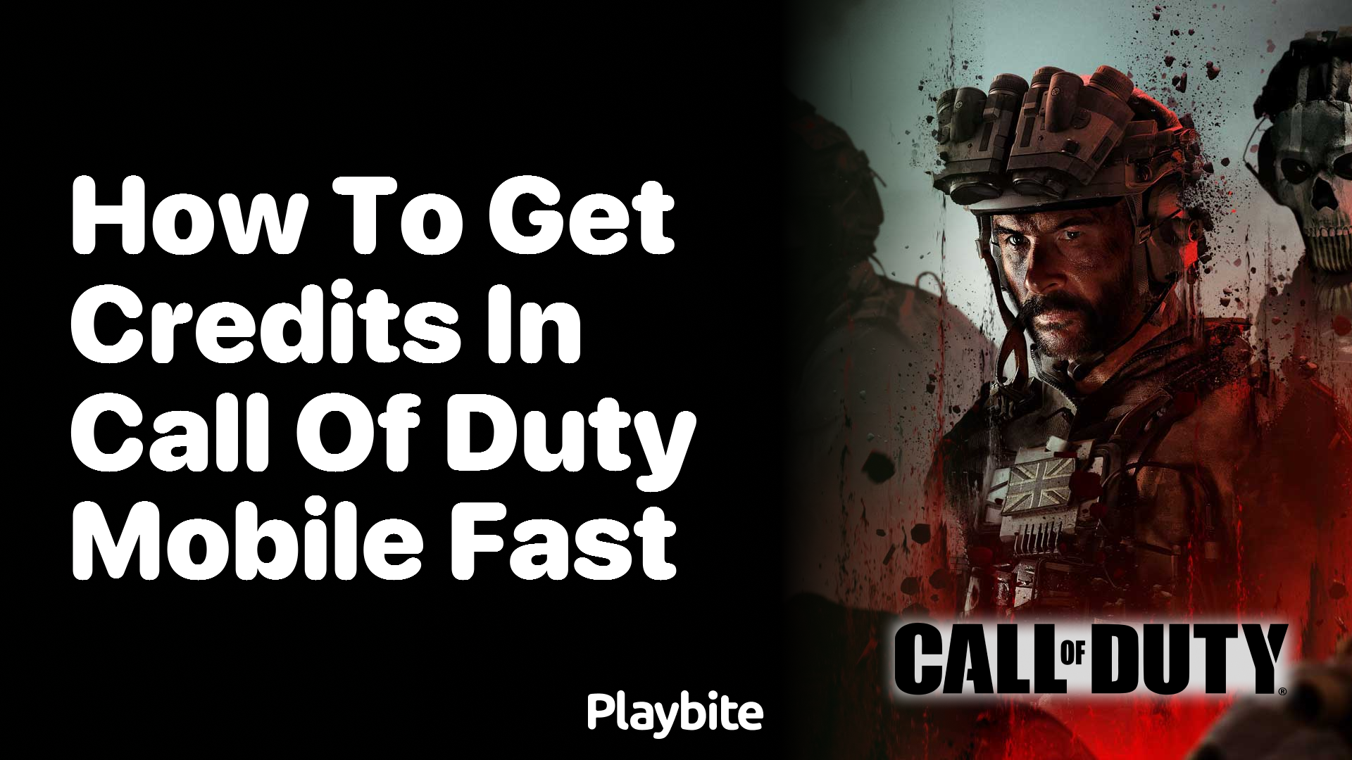 How to Get Credits Fast in Call of Duty Mobile