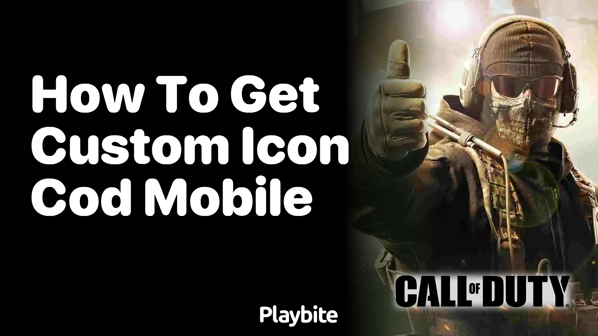 How to get a custom icon in COD Mobile