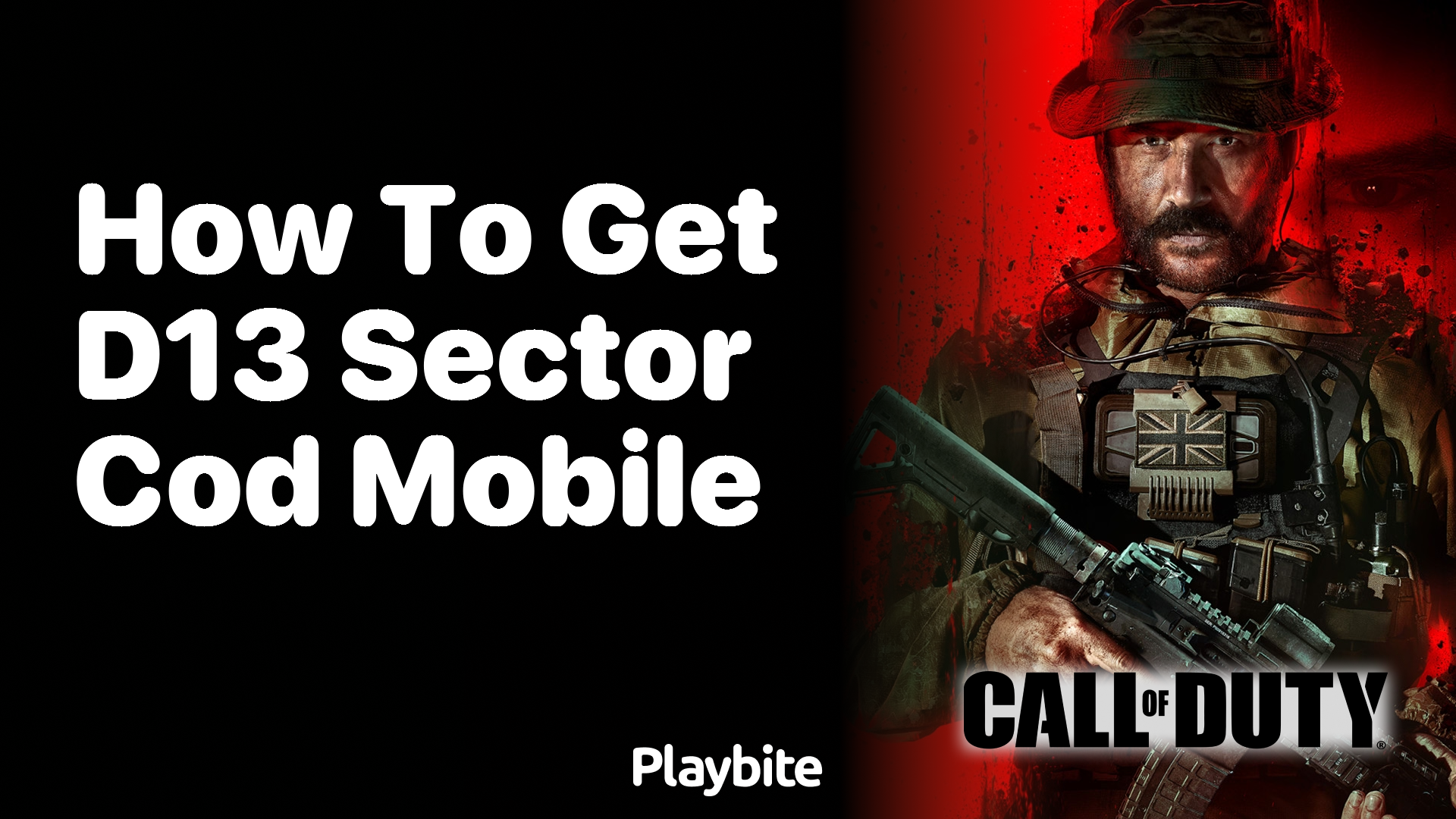 How to Get the D13 Sector in CoD Mobile?