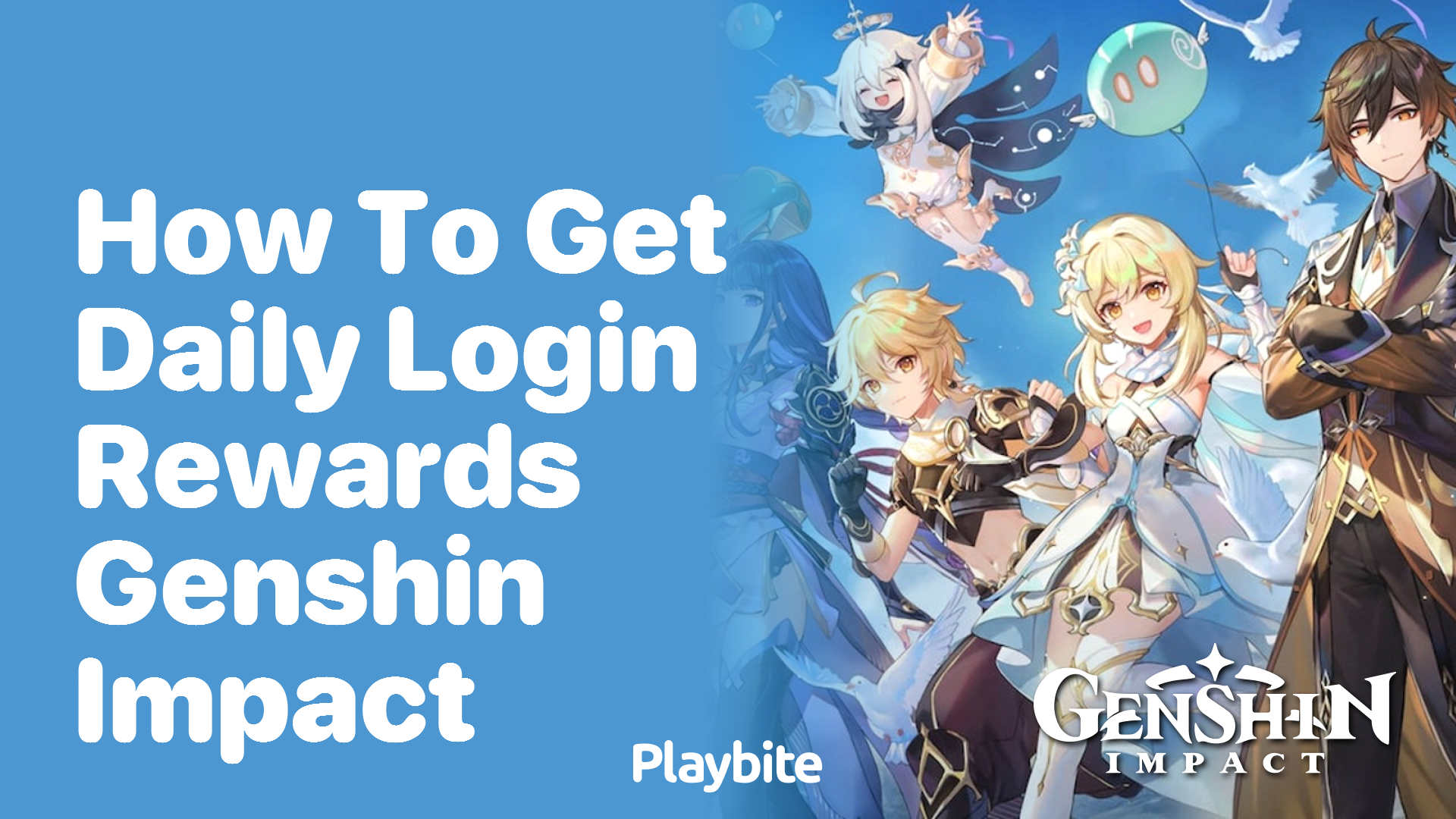 How to Get Daily Login Rewards in Genshin Impact