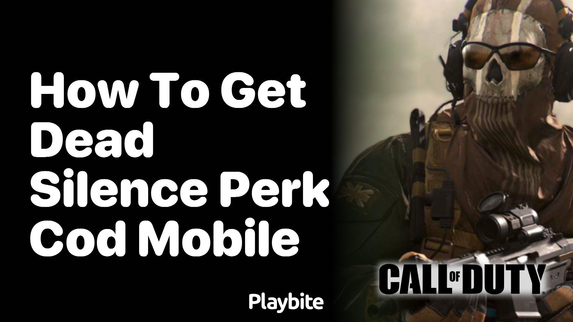 How to Get the Dead Silence Perk in COD Mobile
