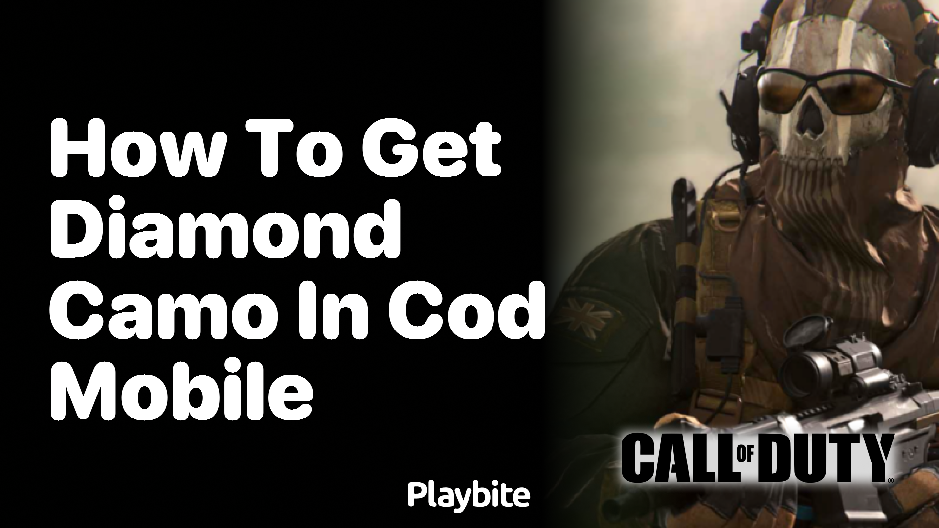 How to Get Diamond Camo in COD Mobile