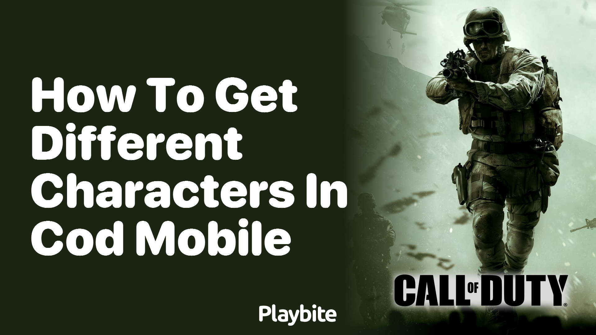 How to Get Different Characters in COD Mobile