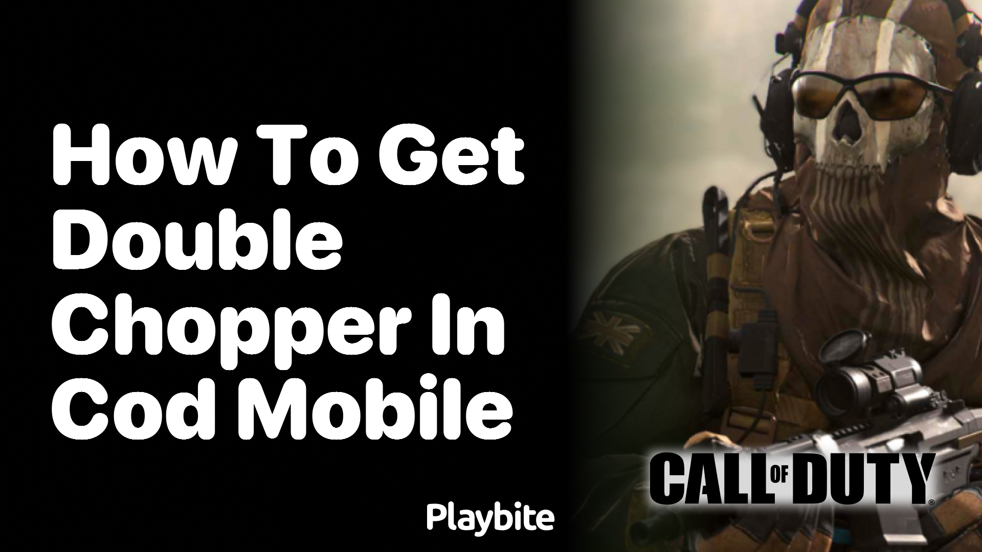 How to Get the Double Chopper in COD Mobile