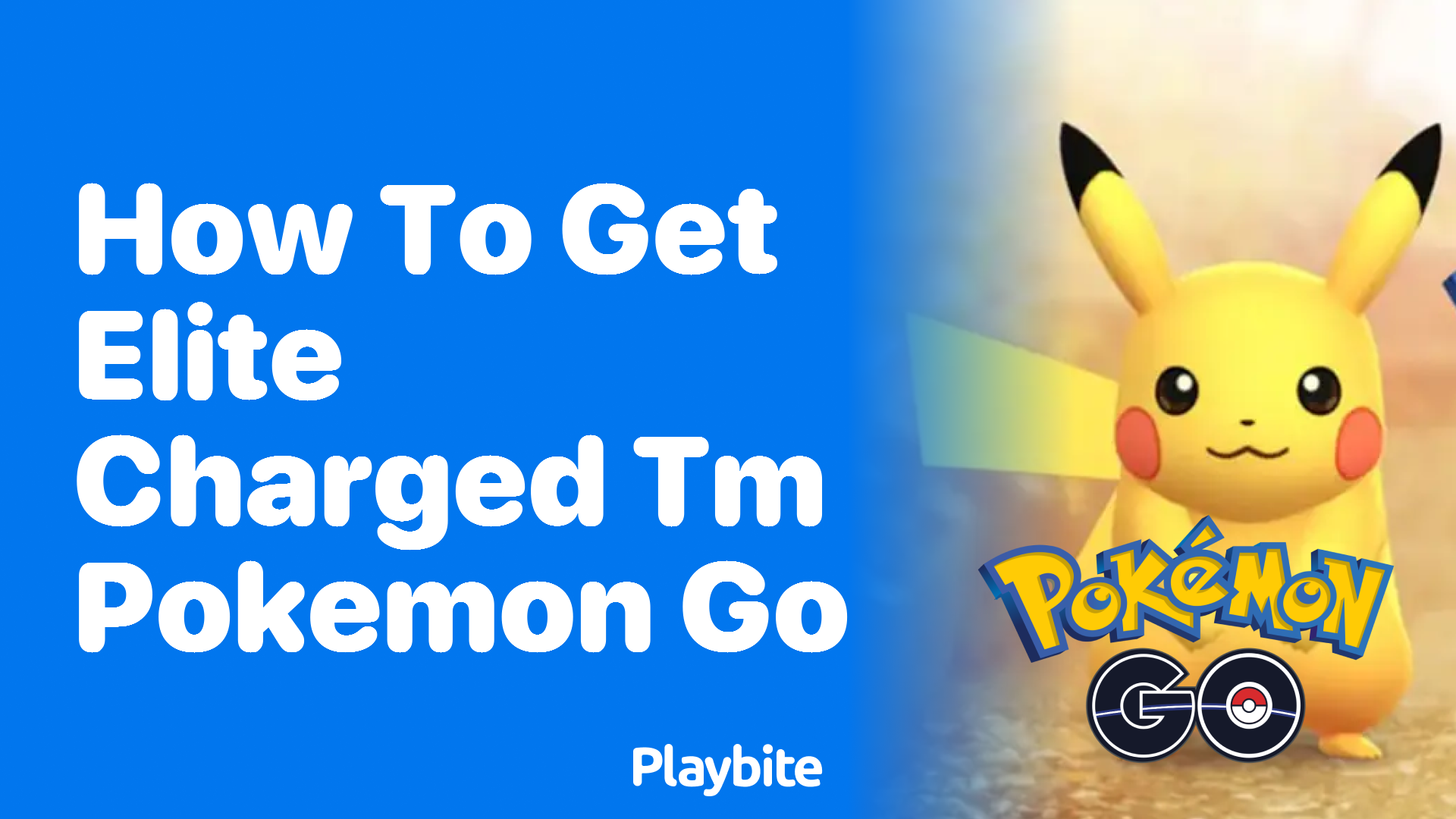 How to Get Elite Charged TM in Pokemon GO
