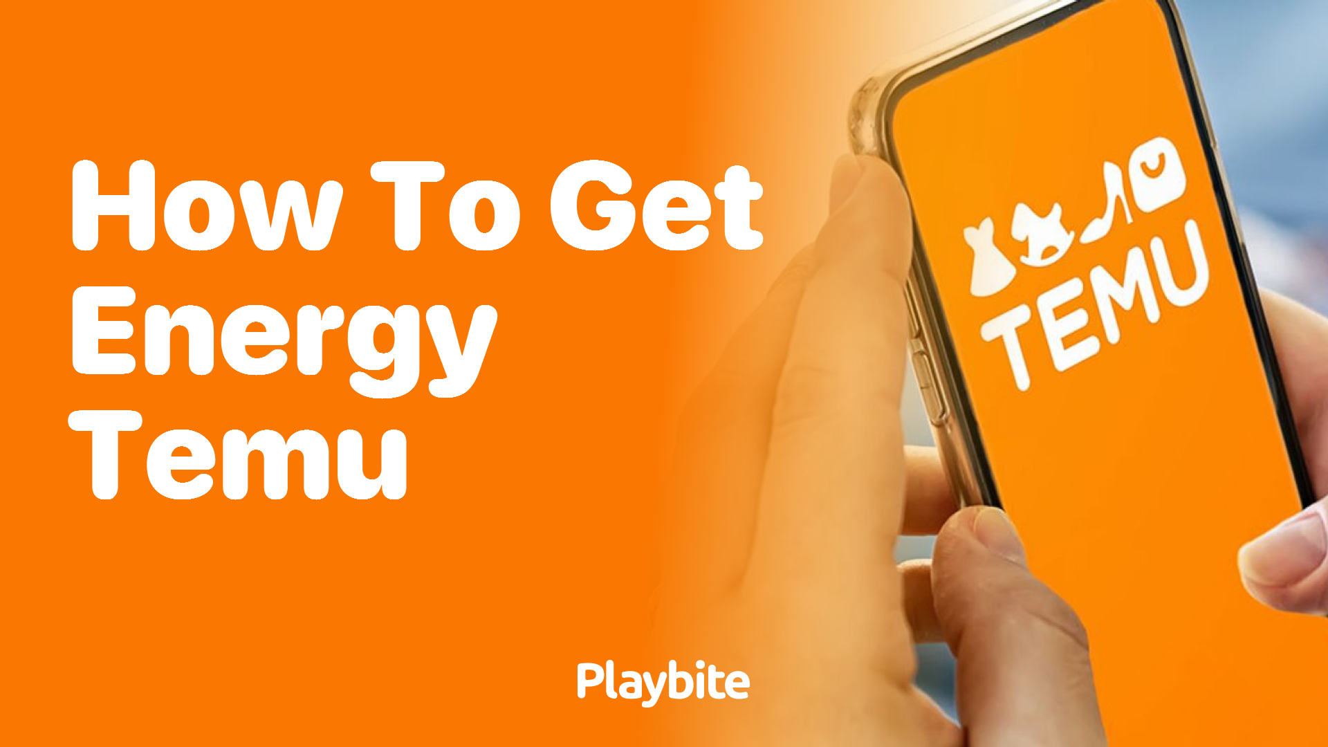 How to Get Energy on Temu: A Neat Trick to Know!