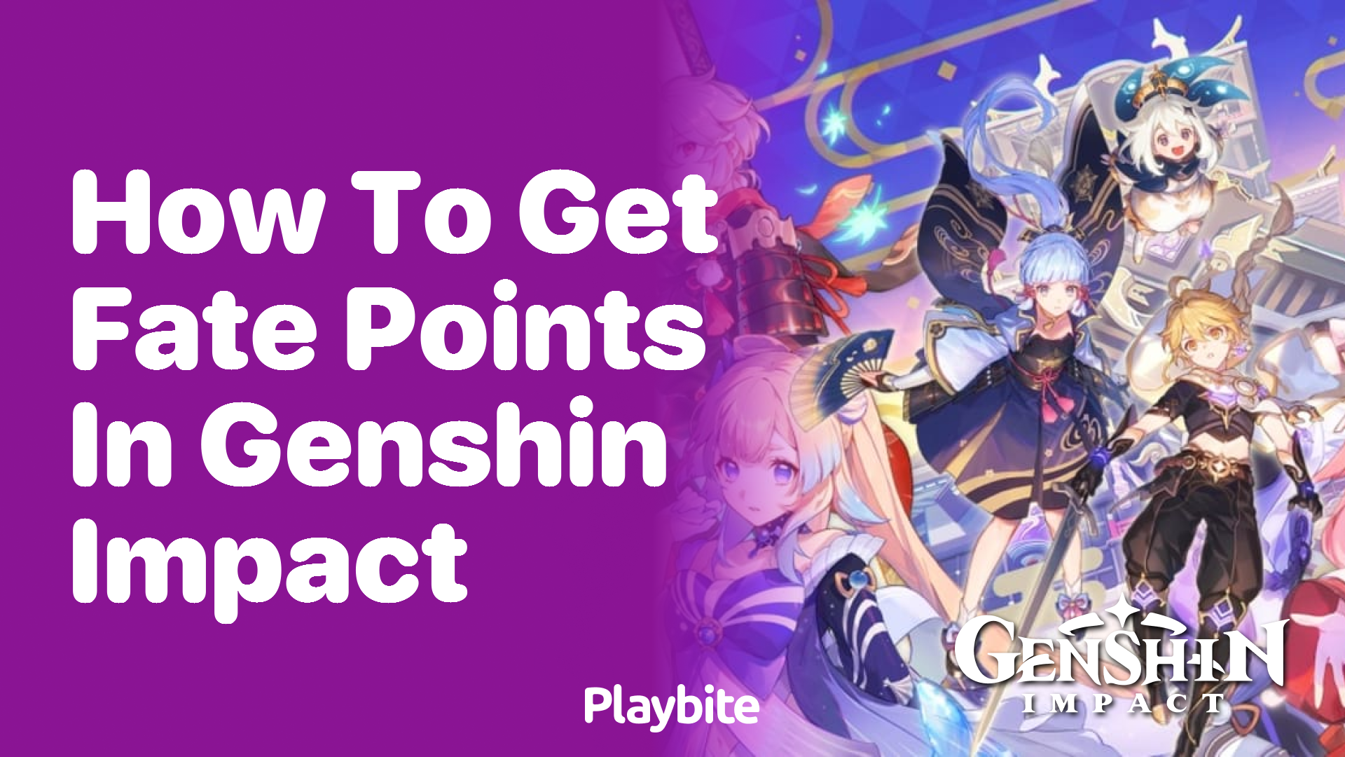 How to Get Fate Points in Genshin Impact