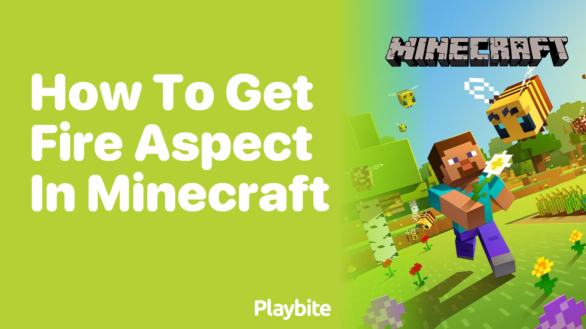 How to Get Fire Aspect in Minecraft
