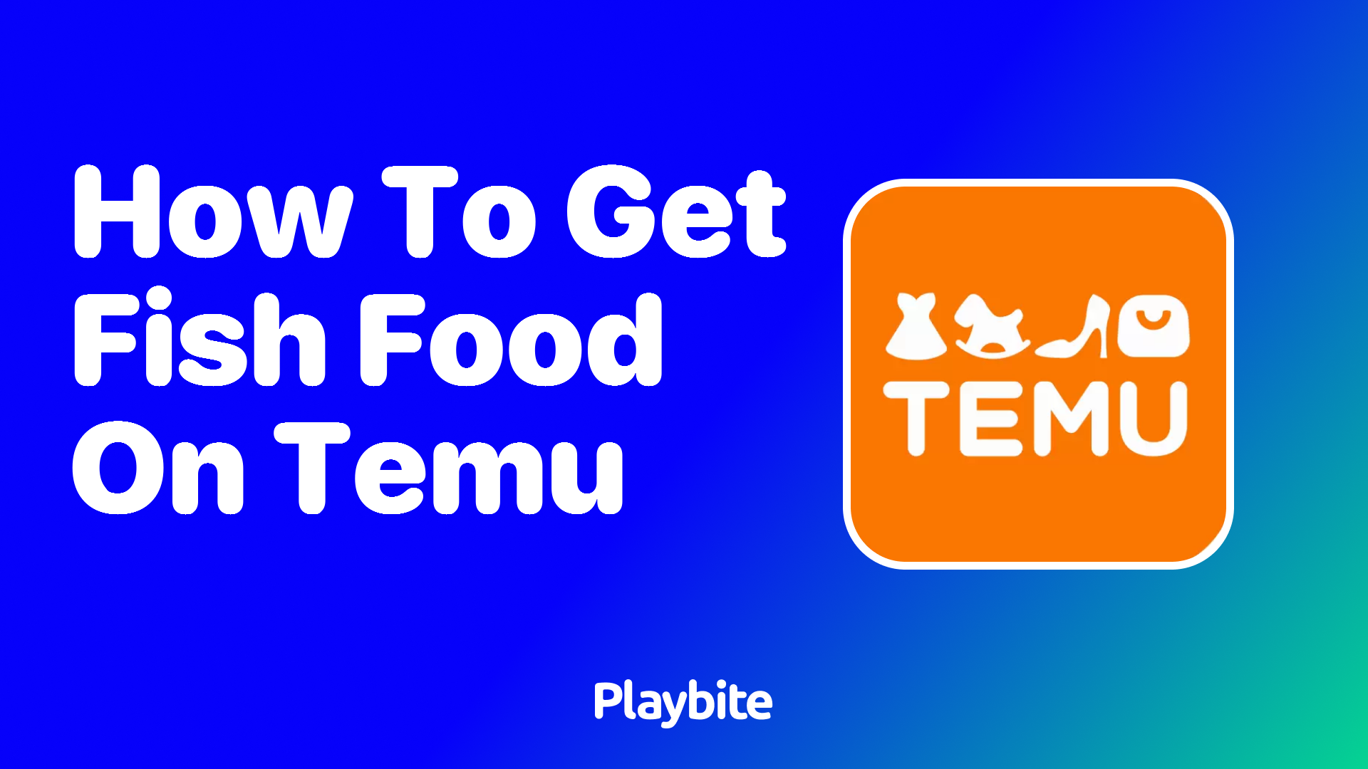How to Get Fish Food on Temu: A Simple Guide